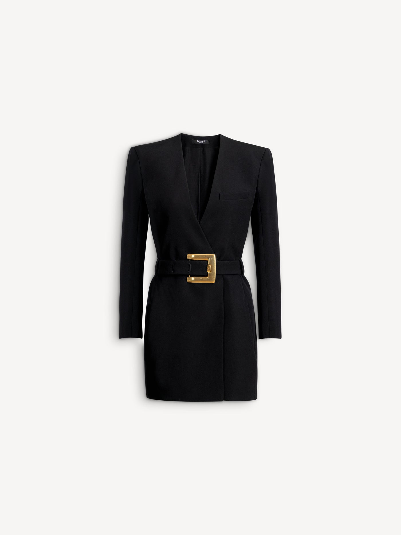 Short belted dress