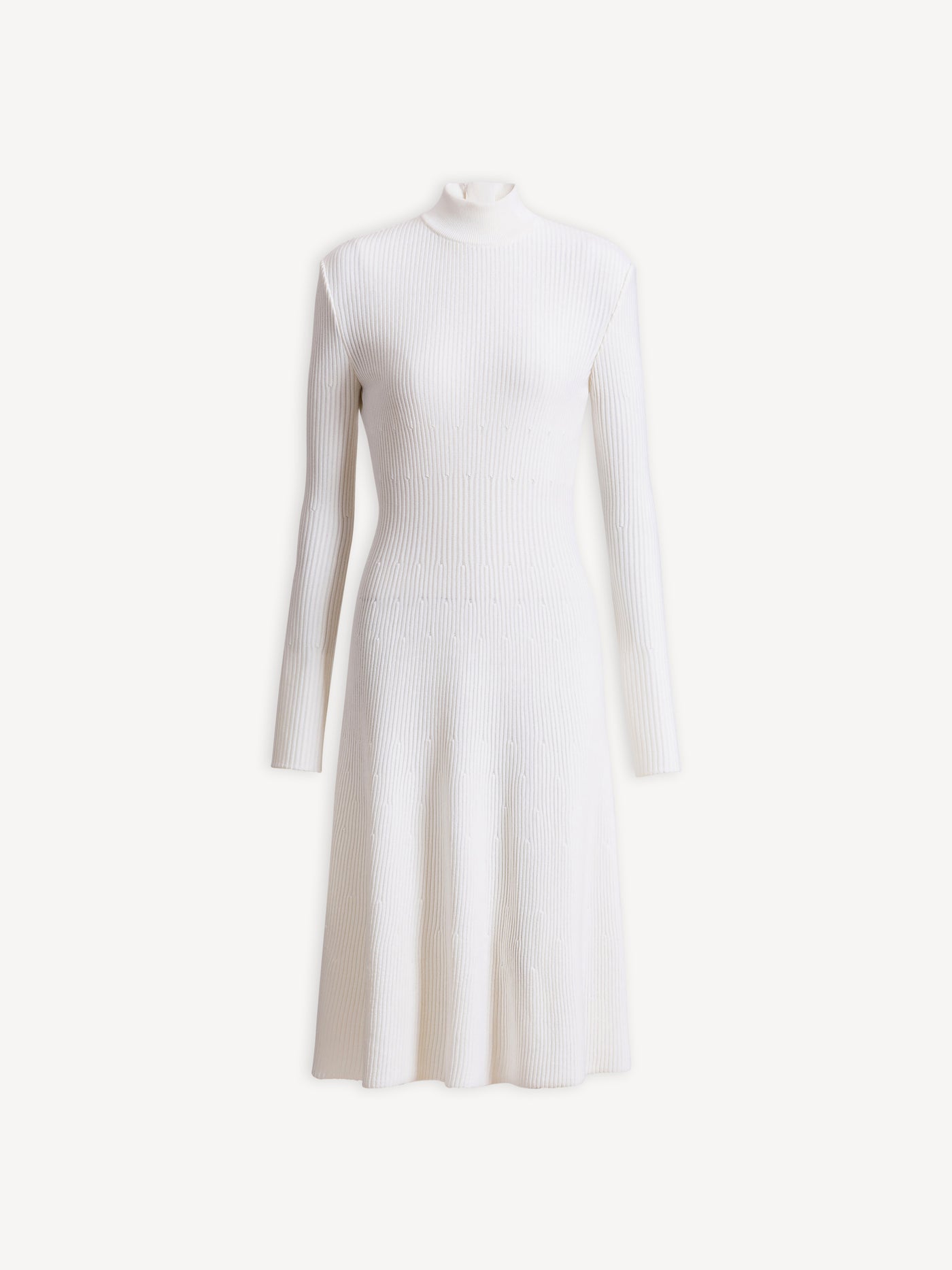 Long ribbed knit dress