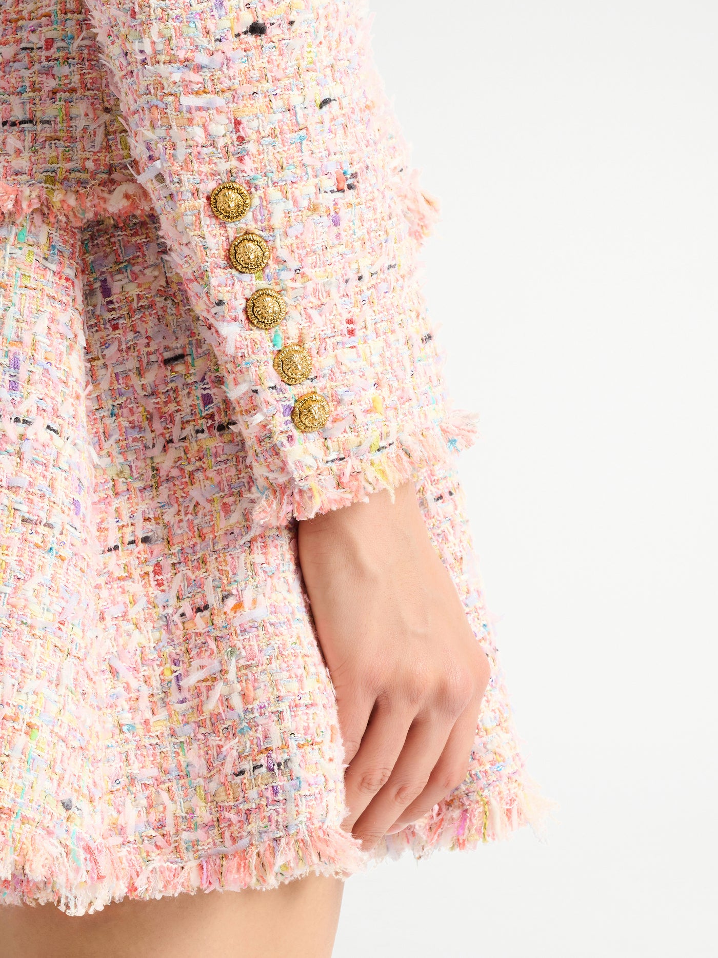 Tweed 2-button jacket