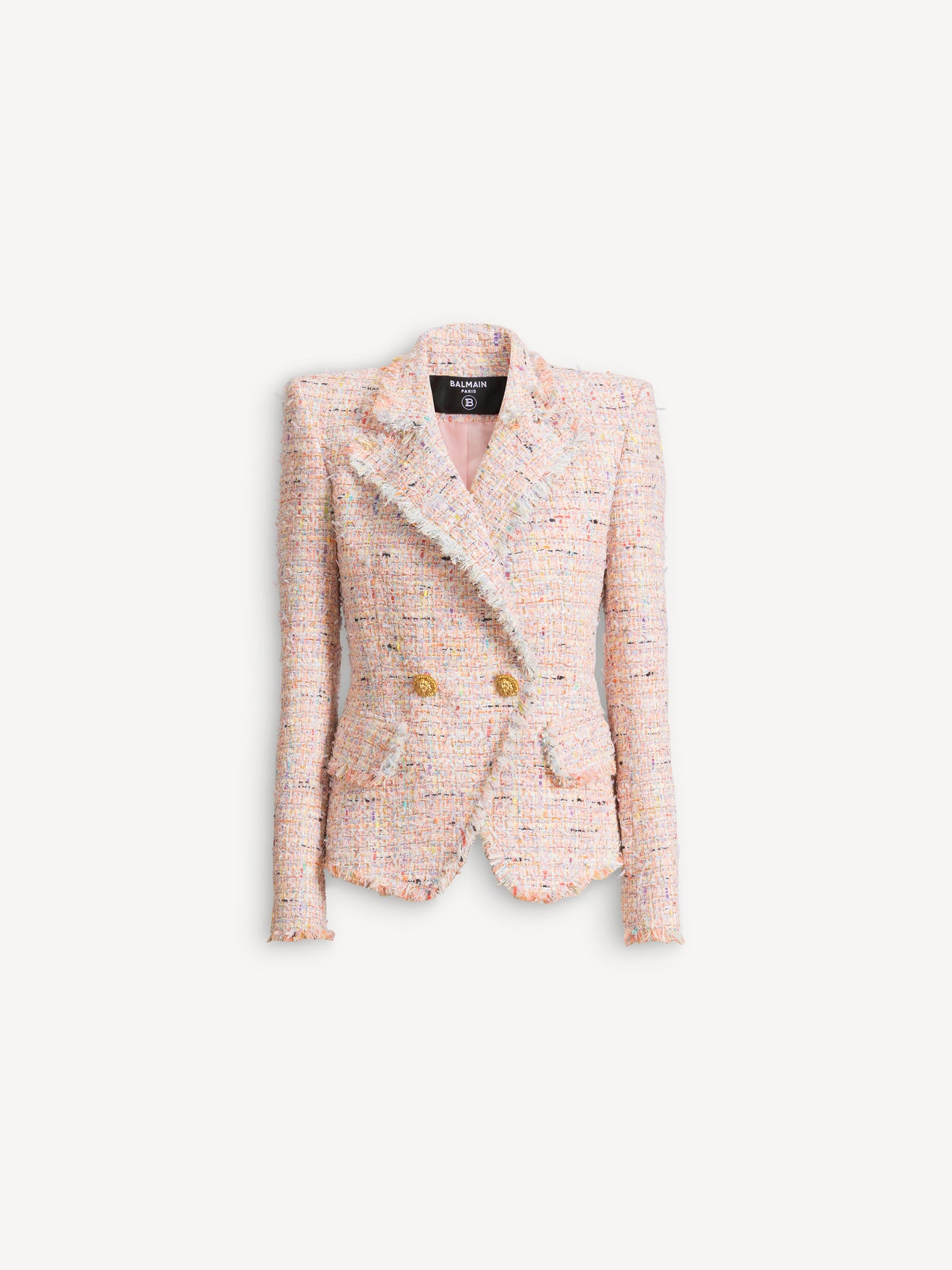 Tweed 2-button jacket