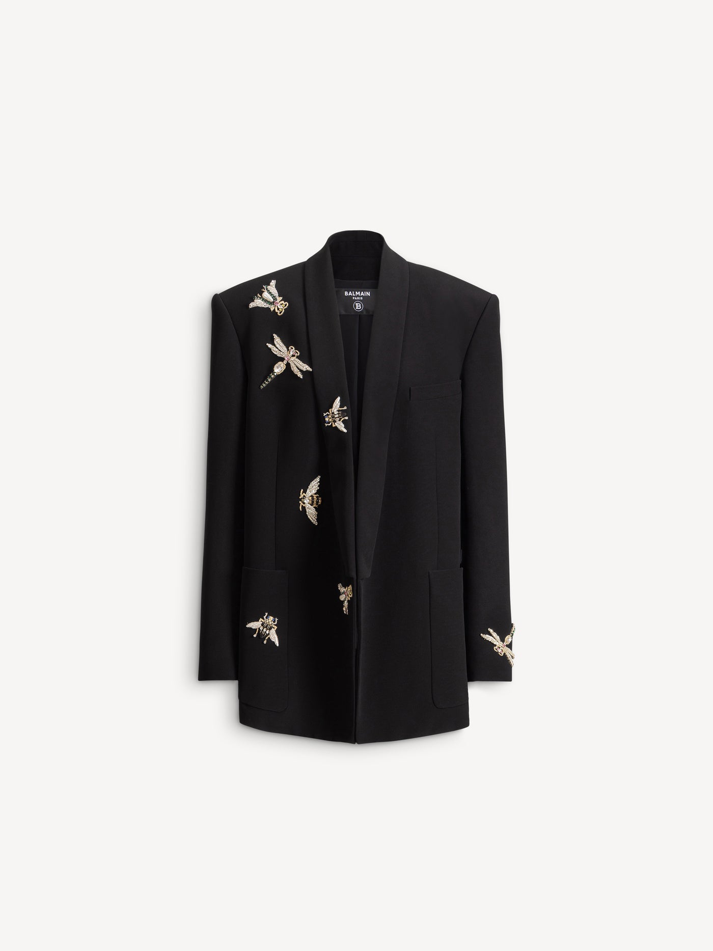 Embroidered Balmain Insect jacket