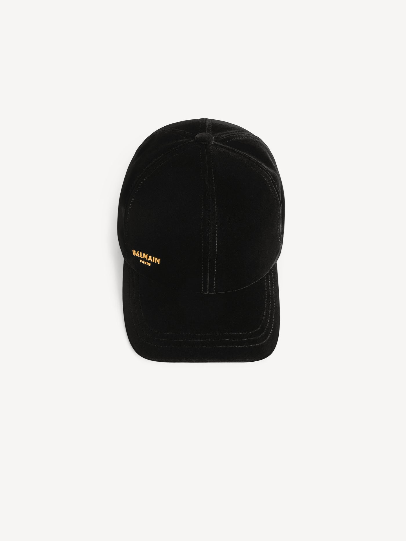 Balmain Paris velvet cap