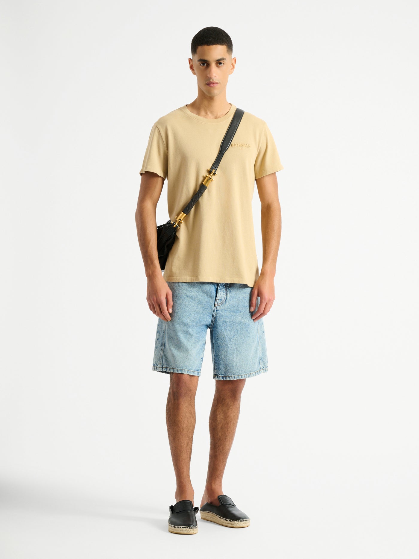 Embroidered Balmain Vintage T-shirt