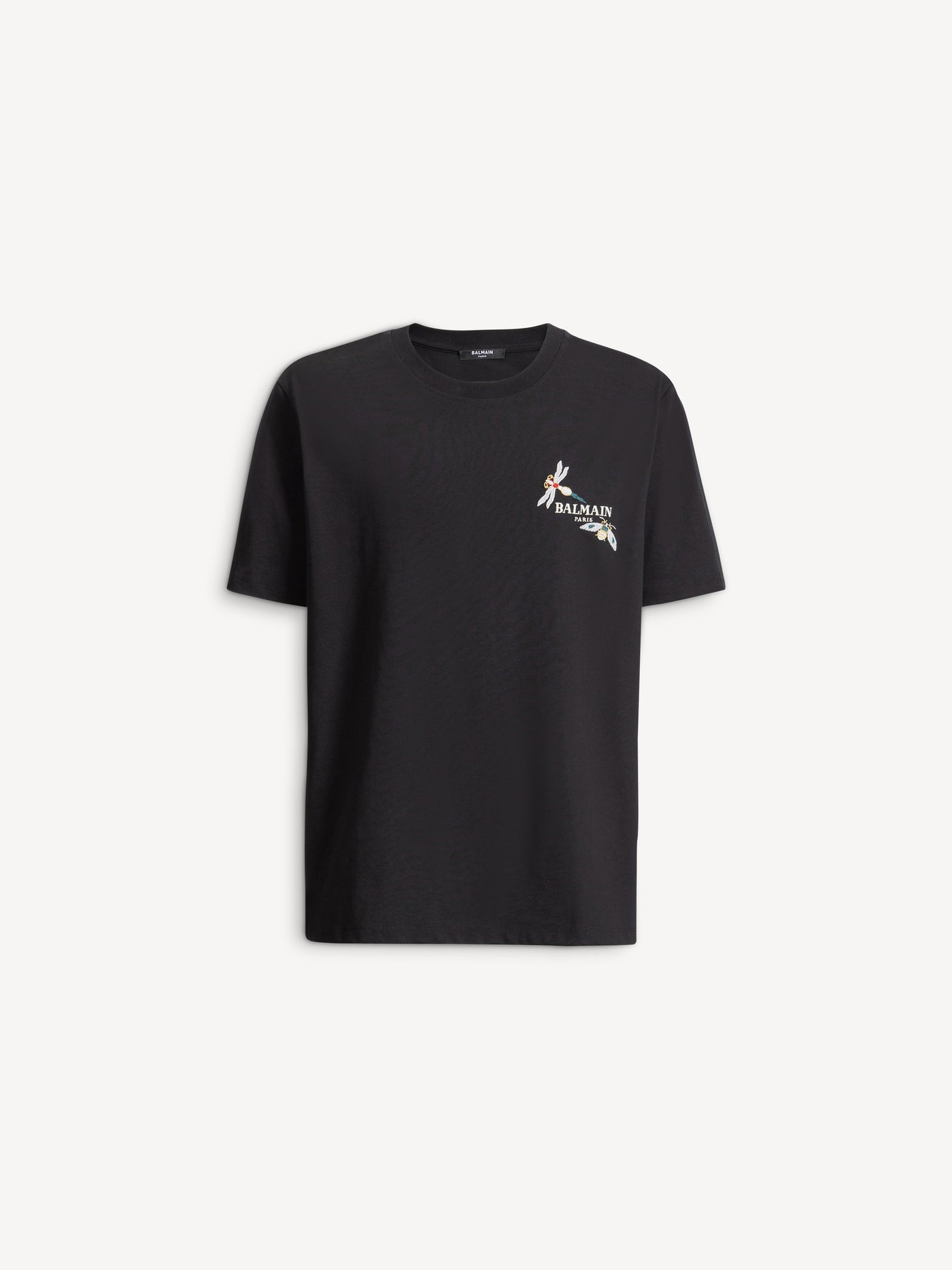 Embroidered Balmain Insect T-shirt