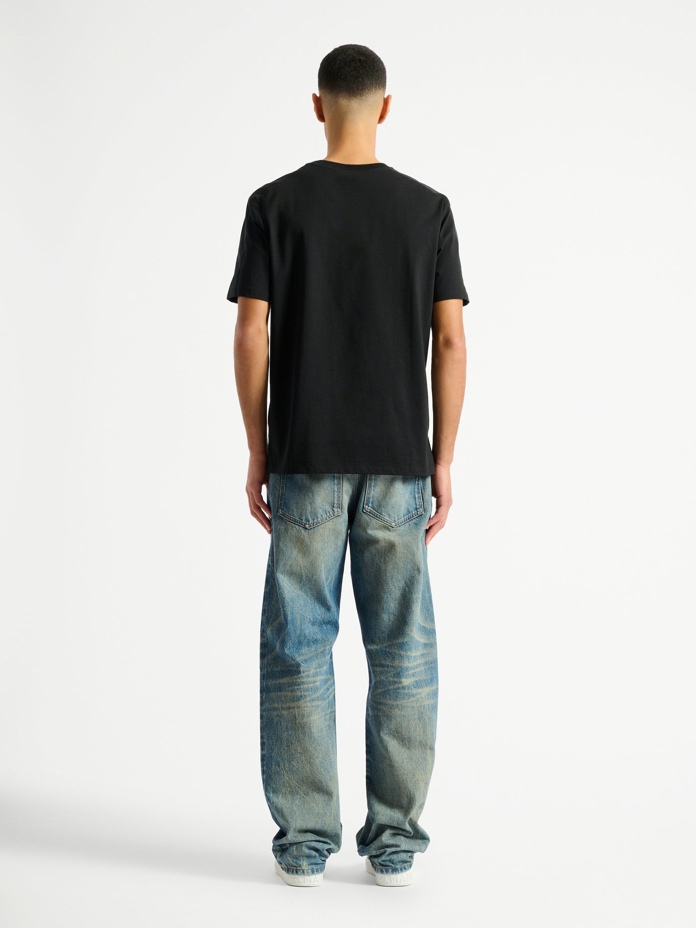 Embroidered Balmain Insect T-shirt