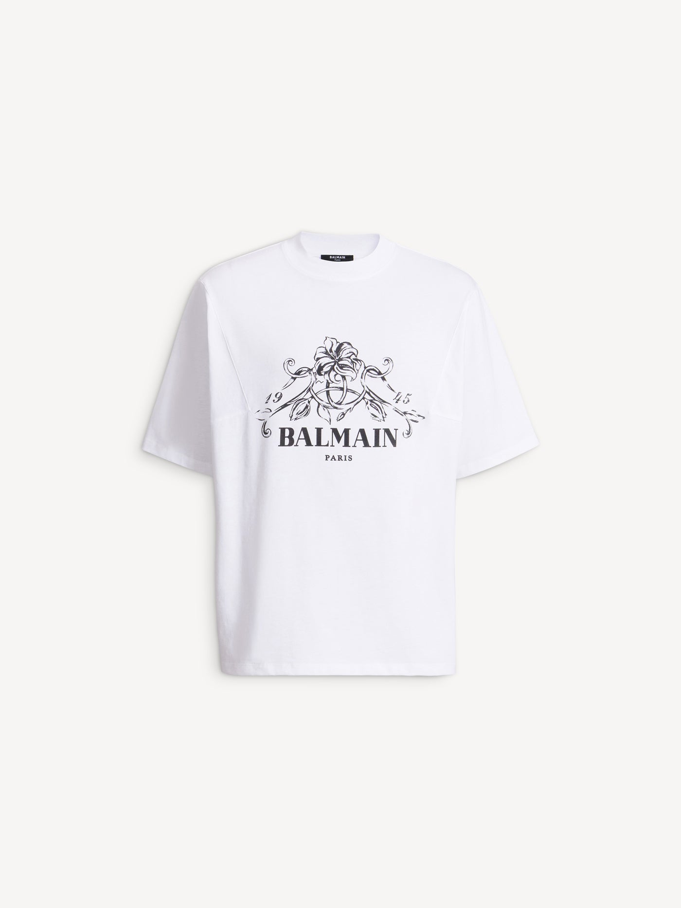 Printed Balmain Vine T-shirt