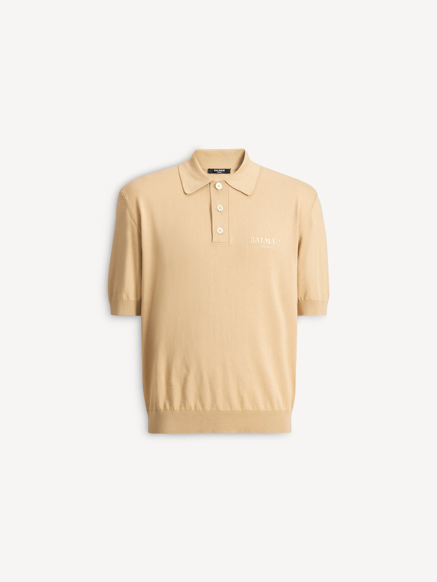Embroidered Balmain Vintage polo