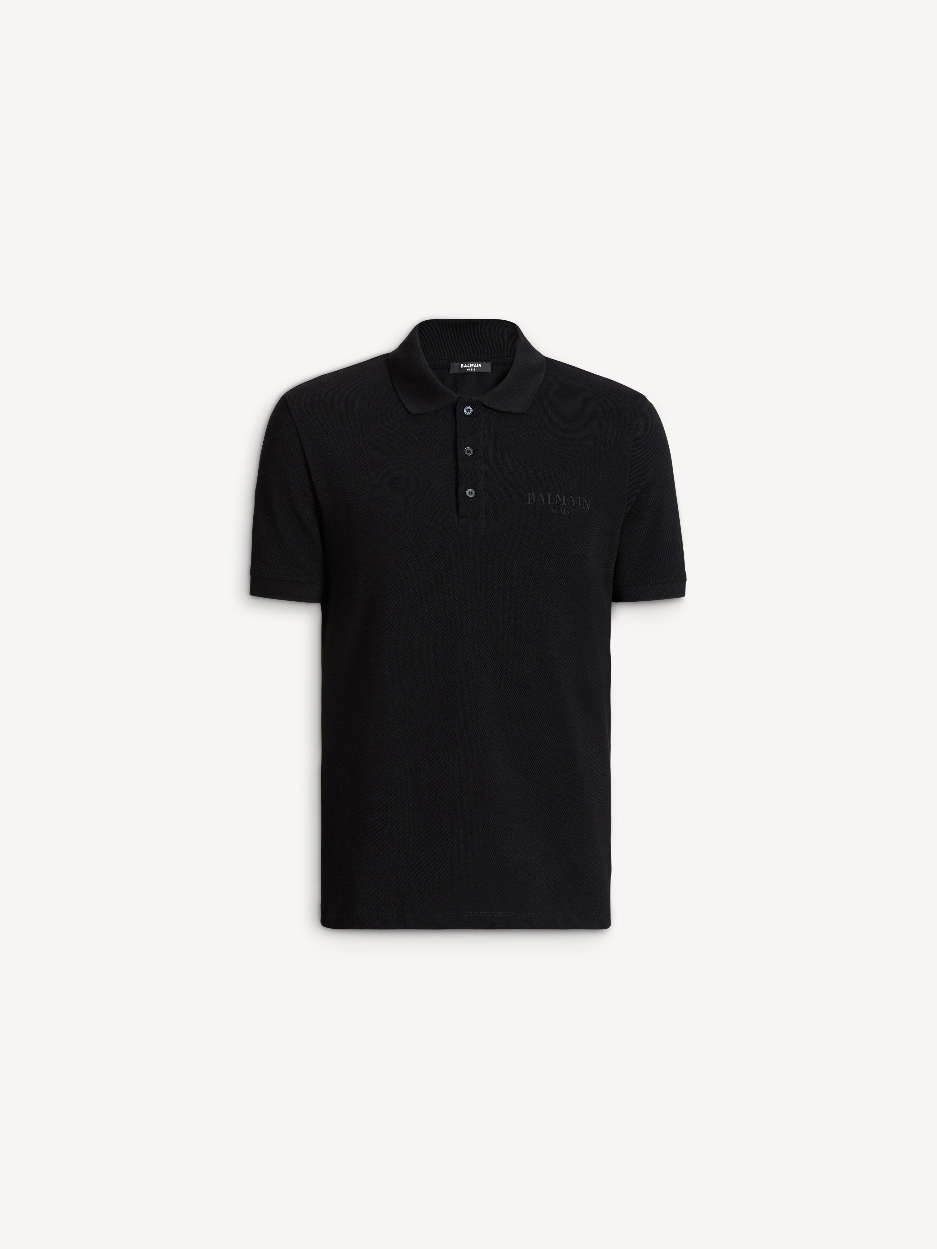 BALMAIN PARIS ポロシャツ ブラック Polos & Shirts Men • BALMAIN USA