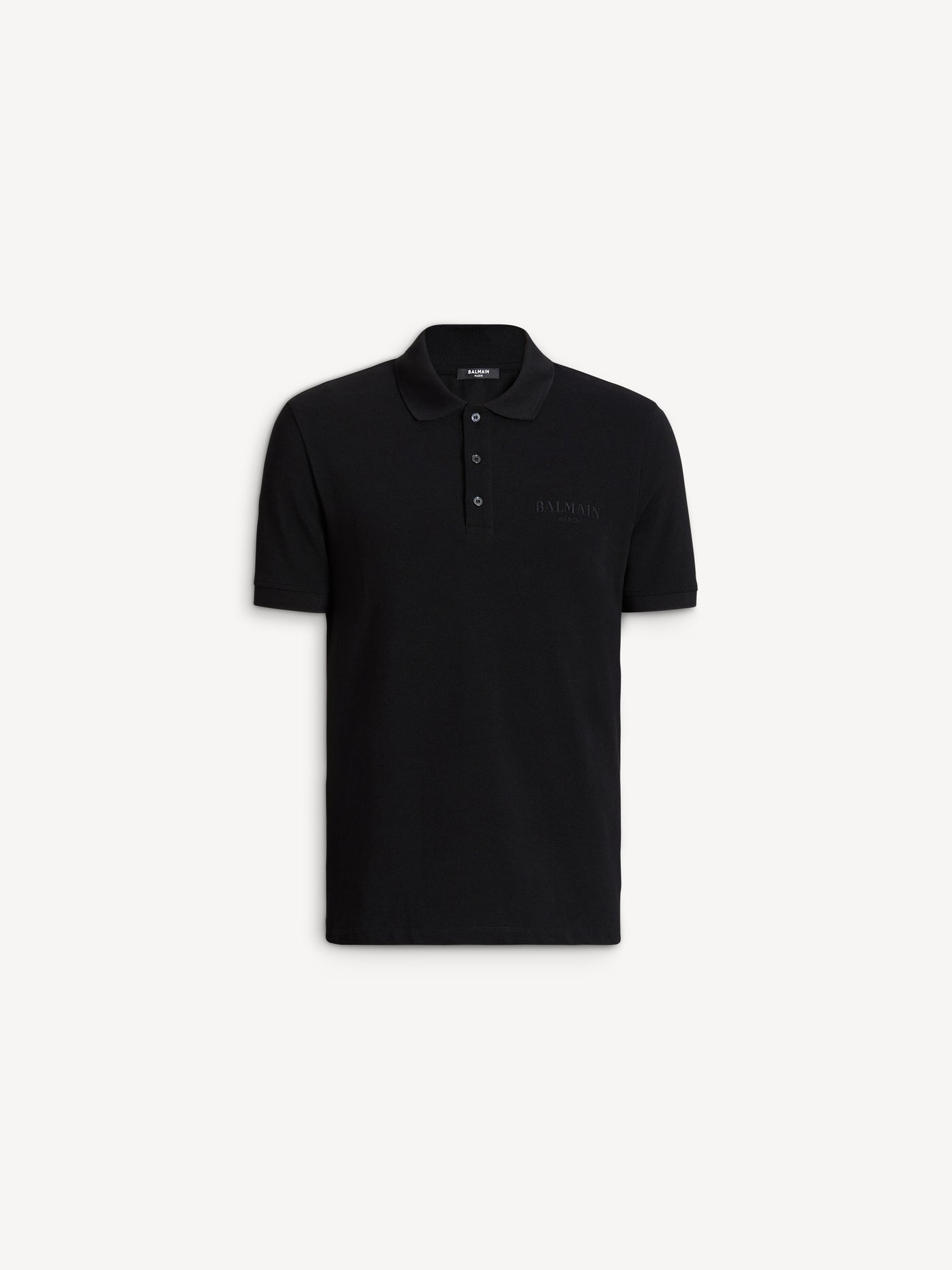 Embroidered Balmain Vintage polo