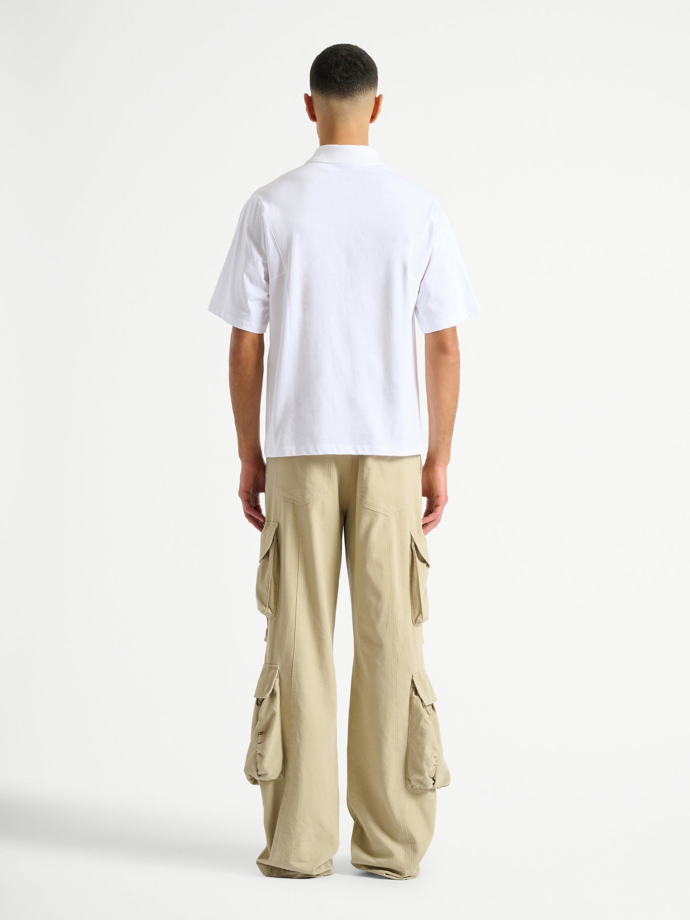 Printed Balmain Vine polo