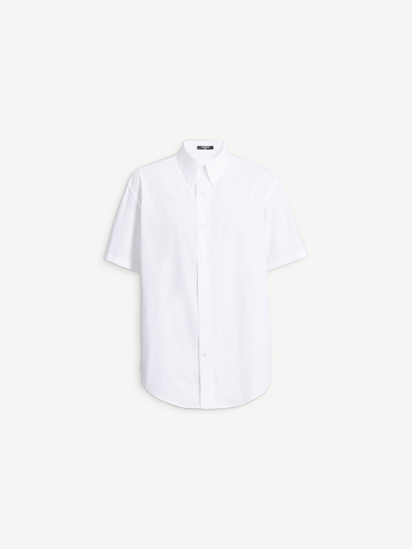 Balmain Paris shirt in cotton poplin
