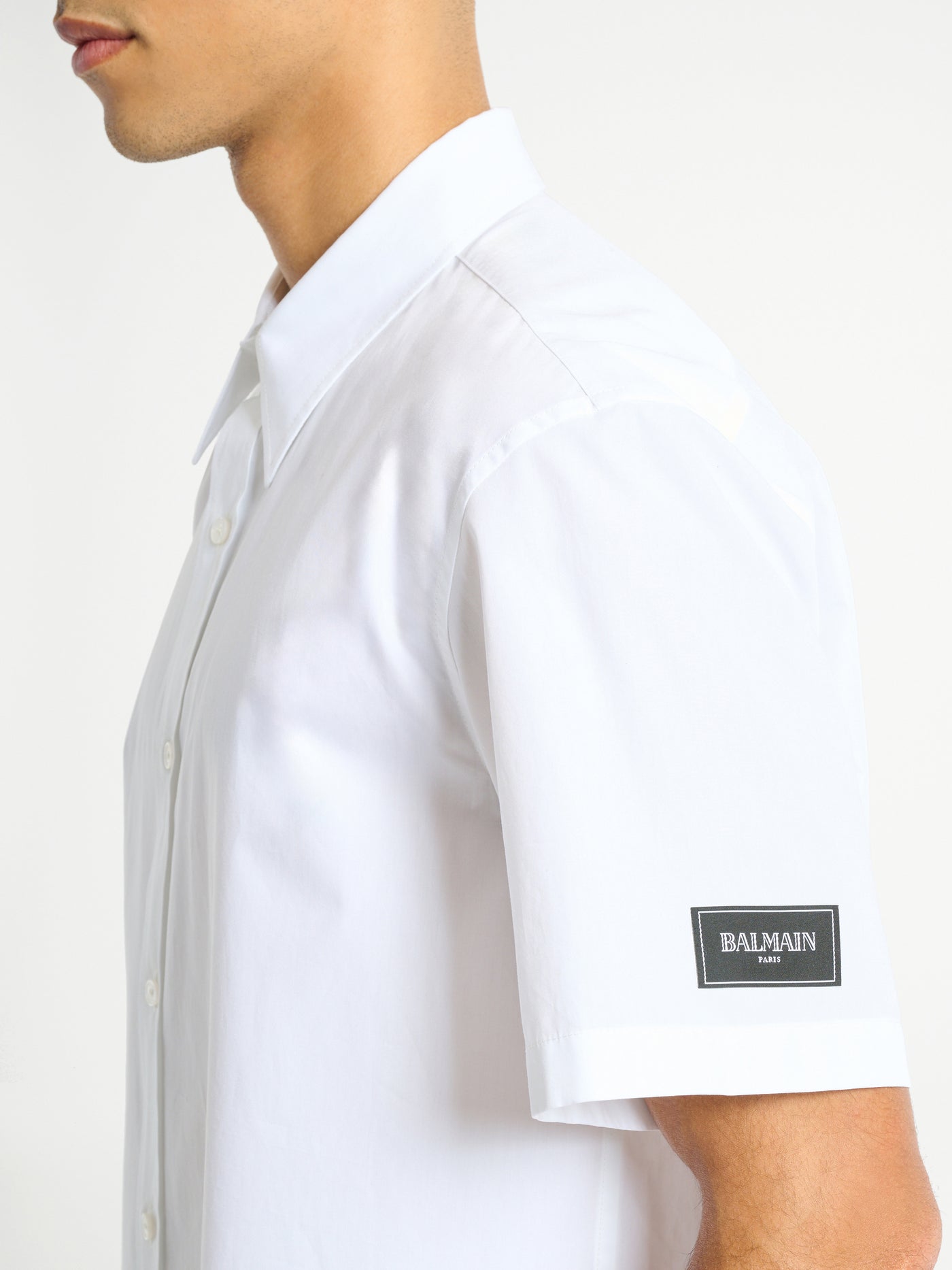 Balmain Paris shirt in cotton poplin