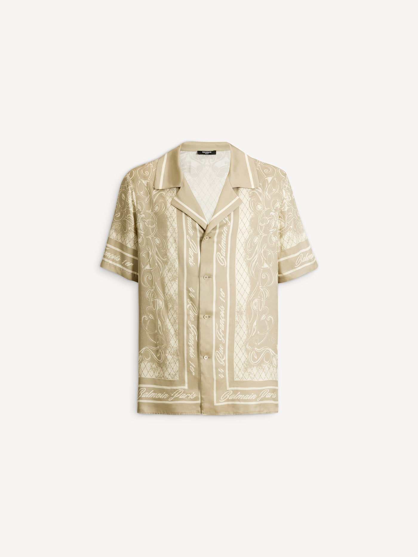 Printed Foulard pyjama shirt