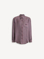 Printed silk shirt