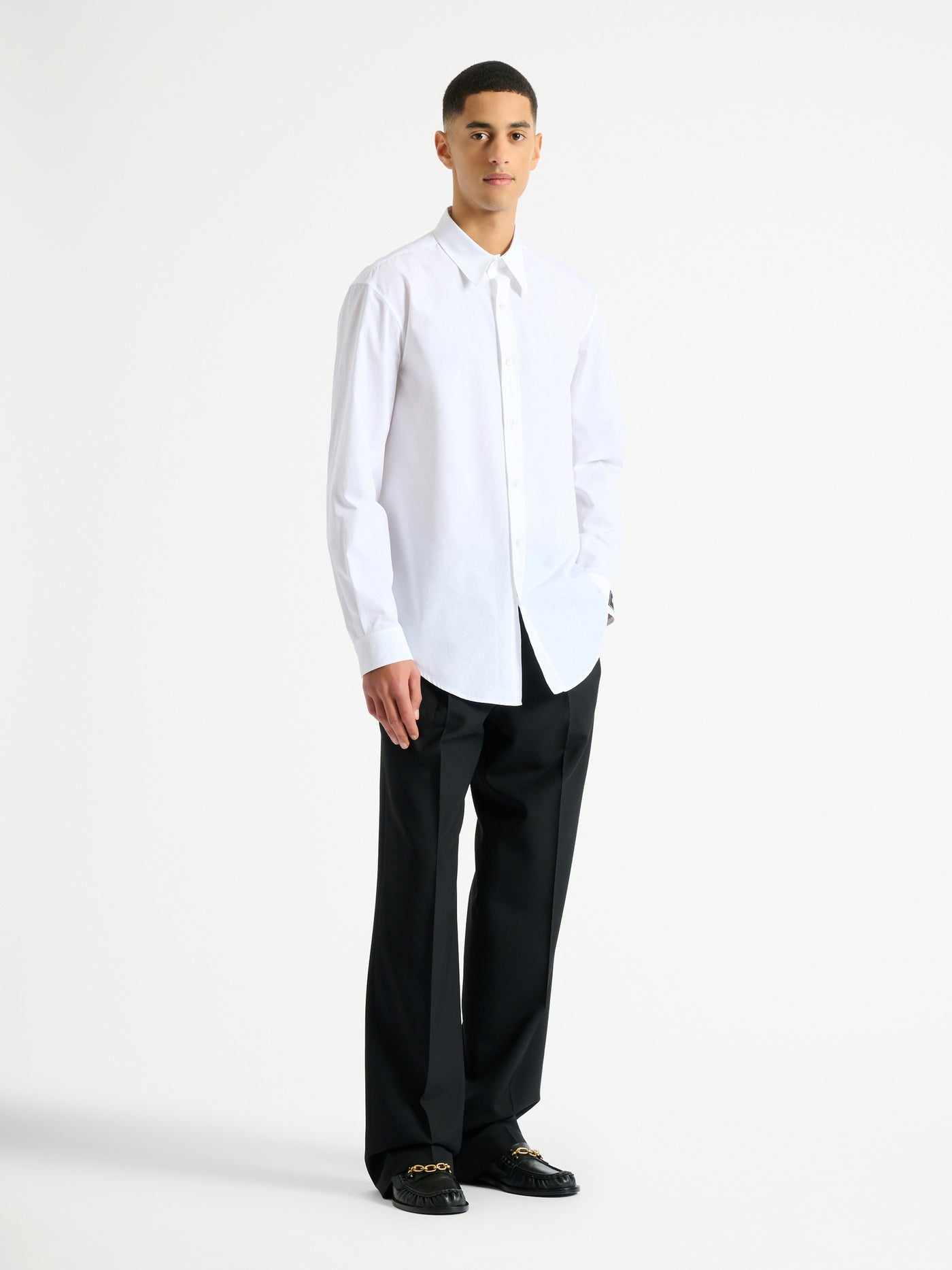 Balmain Paris shirt in cotton poplin