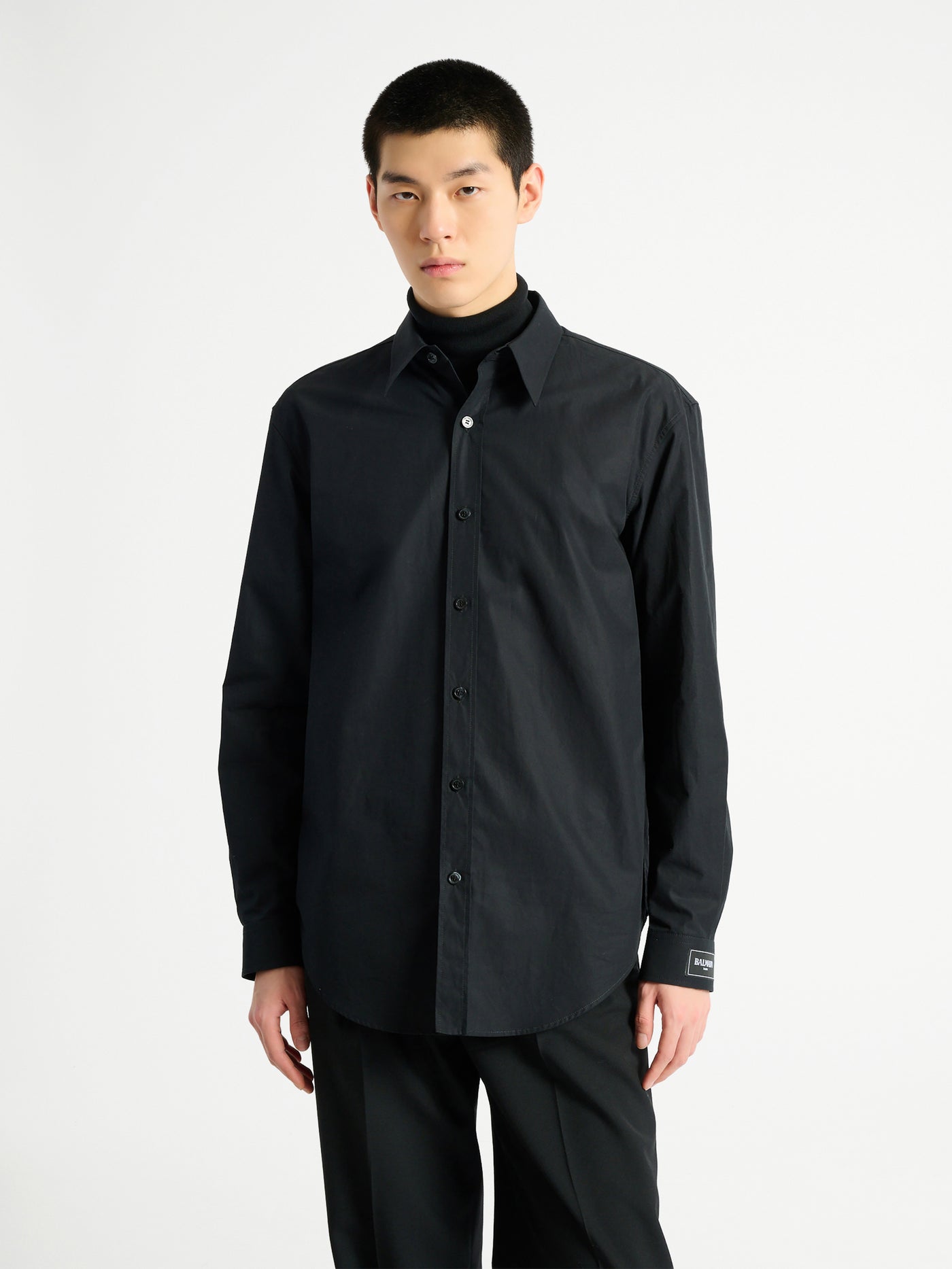Balmain Paris shirt in cotton poplin