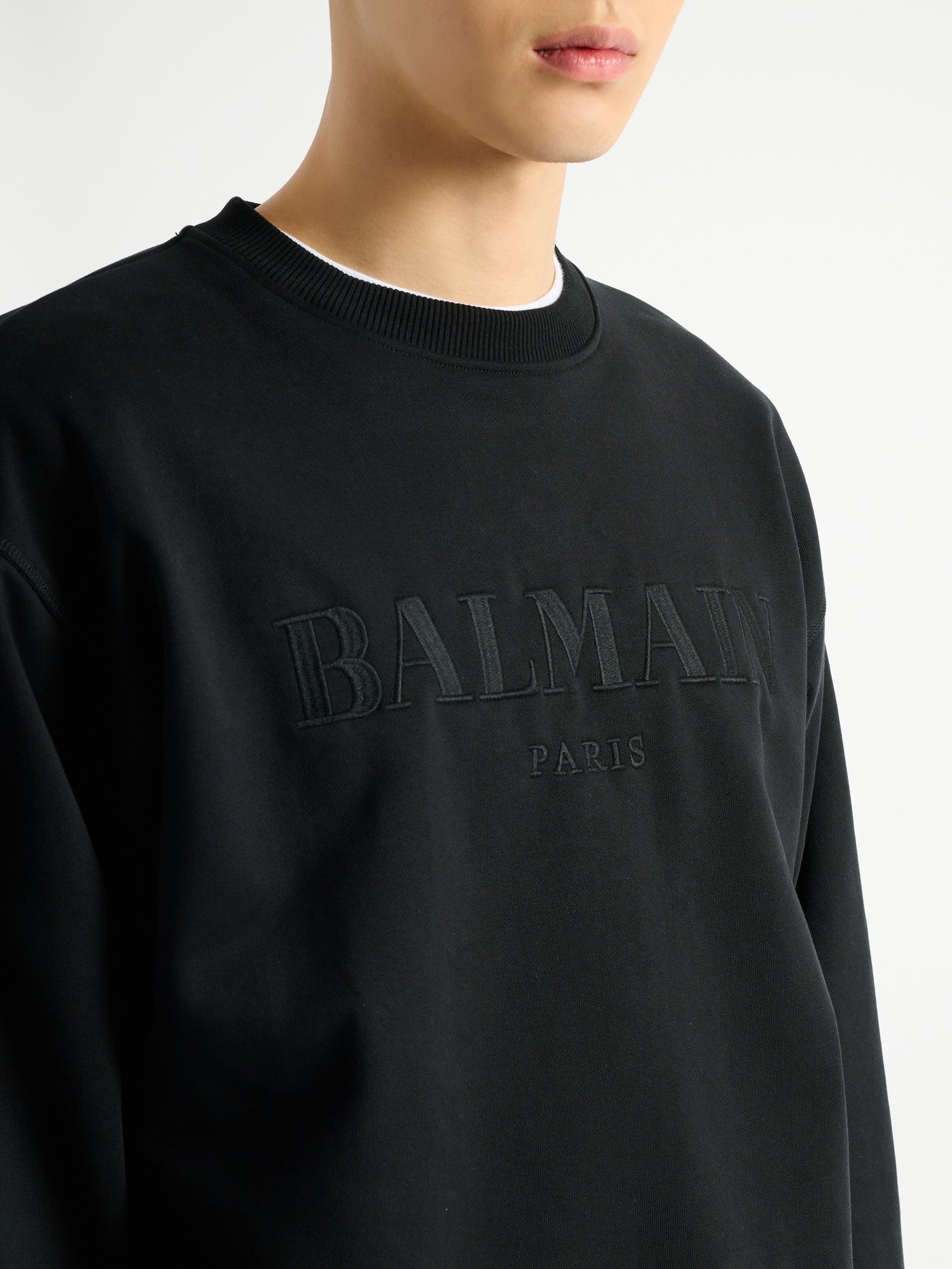 Embroidered Balmain Vintage sweatshirt