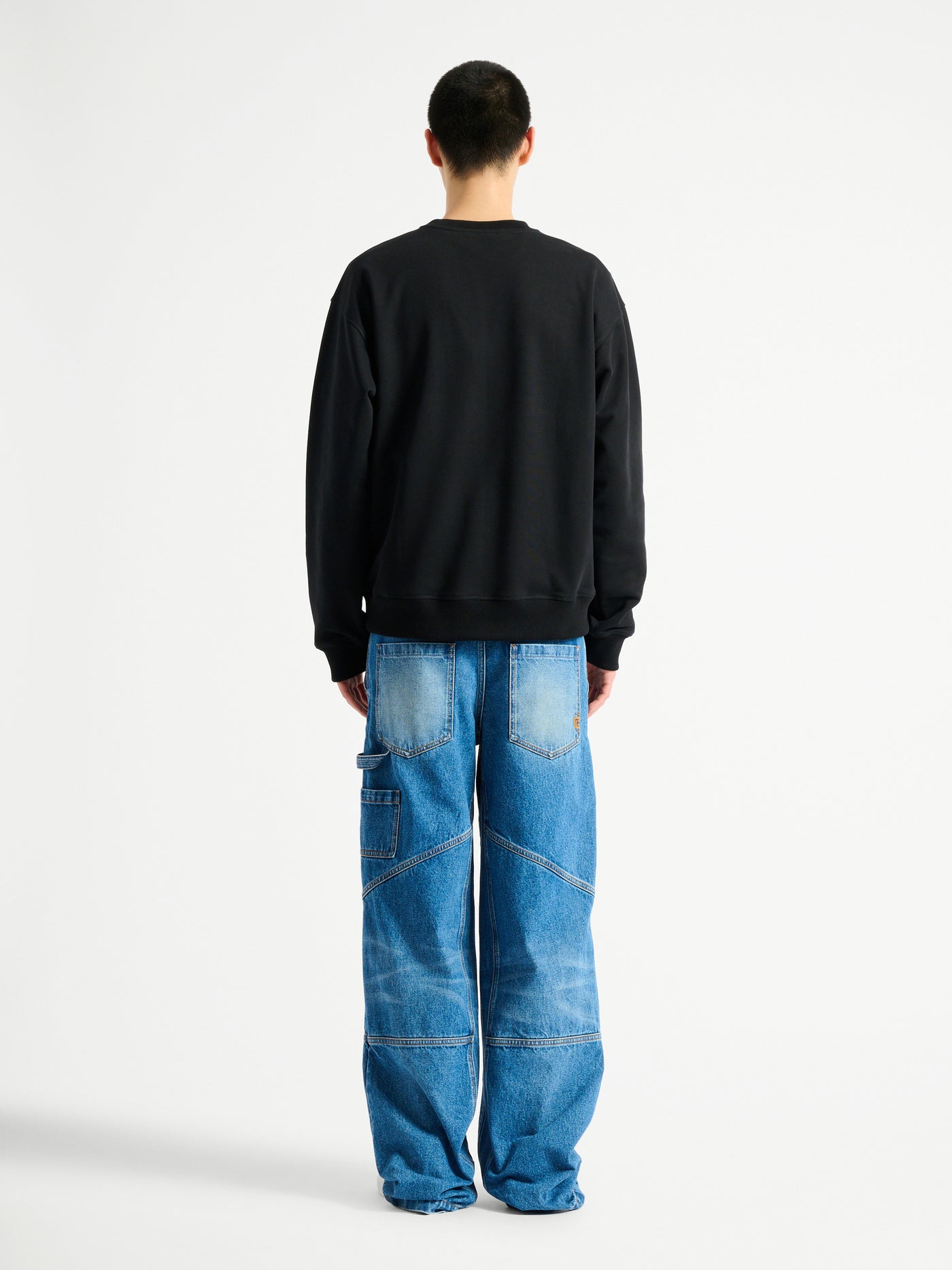 Embroidered Balmain Vintage sweatshirt