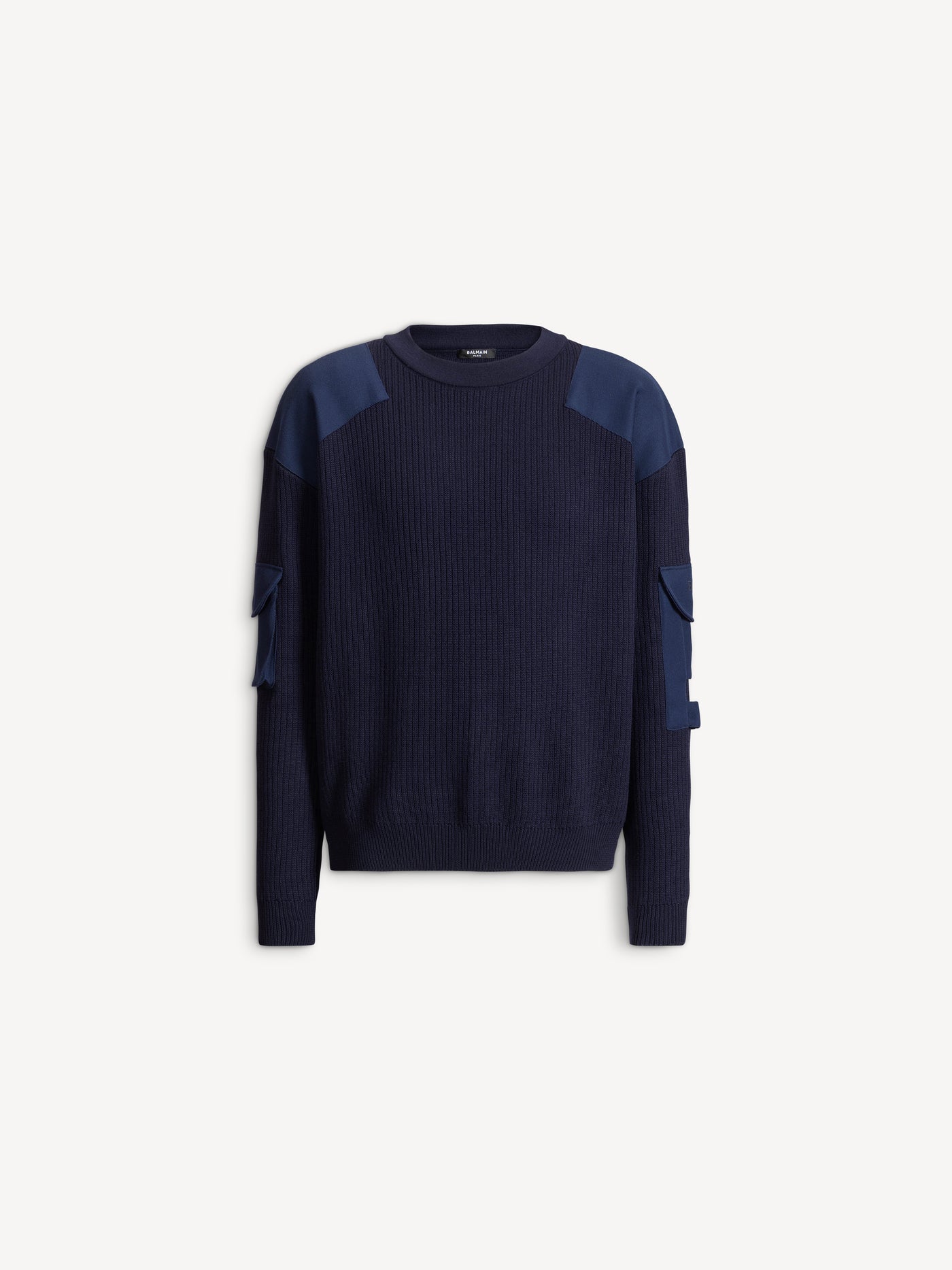 Wool Balmain Vintage Utility jumper
