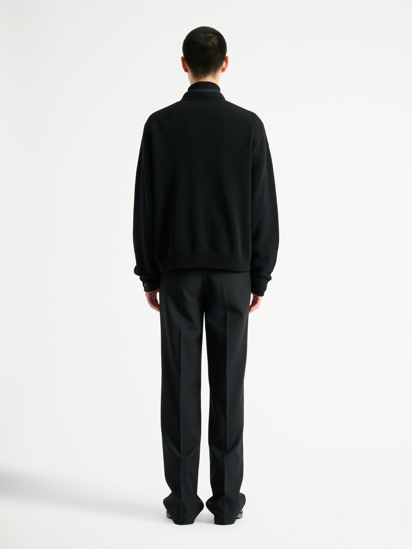 Eco-cashmere cardigan