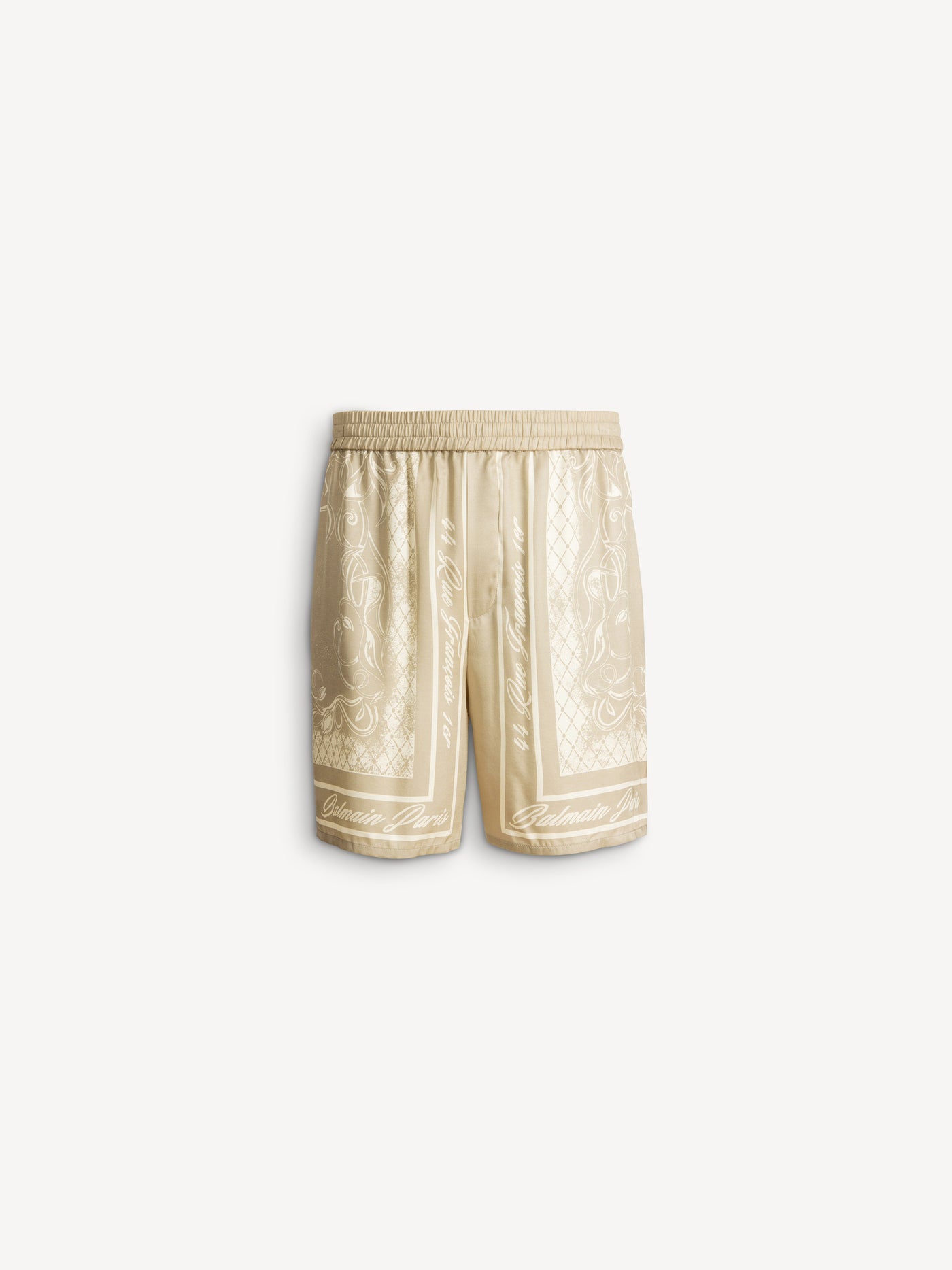 Printed Foulard pyjama shorts