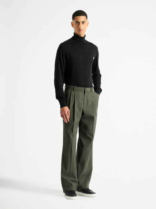 Cotton twill trousers