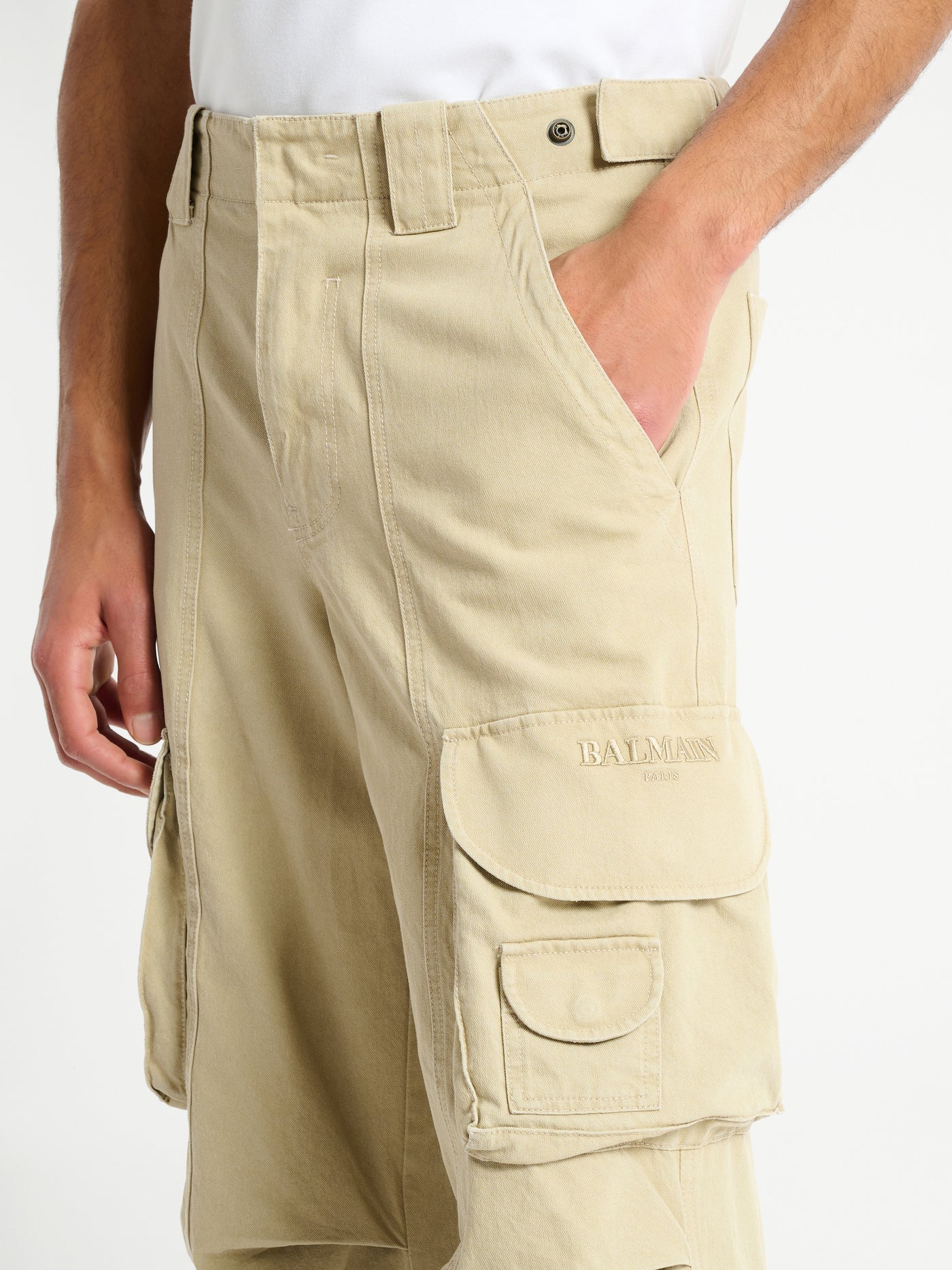 Cotton cargo pants
