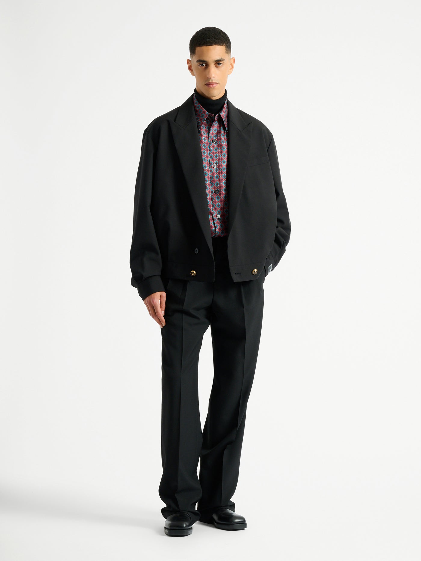 Wool 2-button jacket