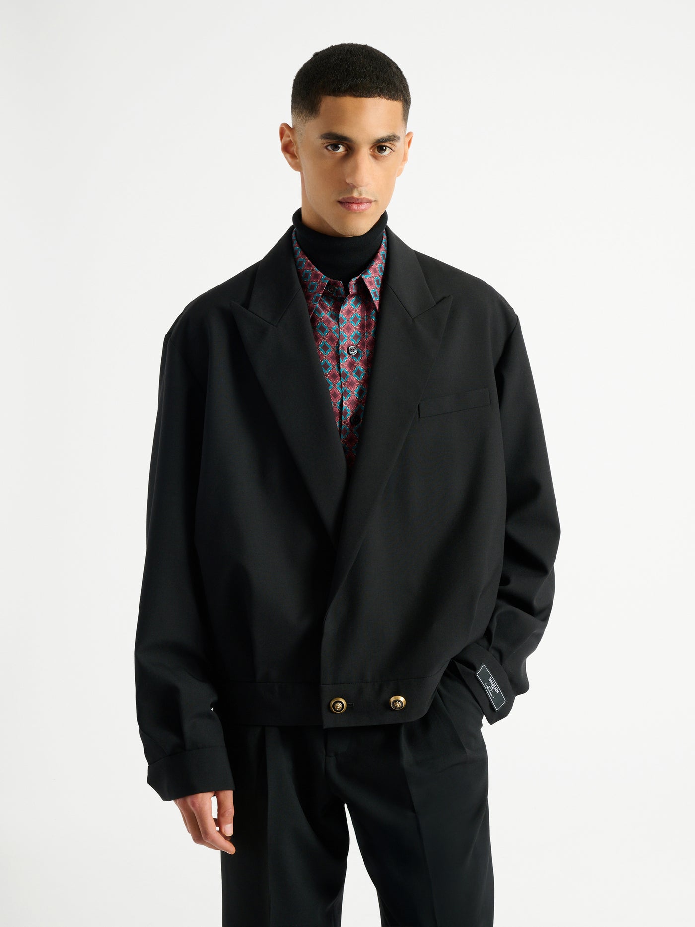Wool 2-button jacket