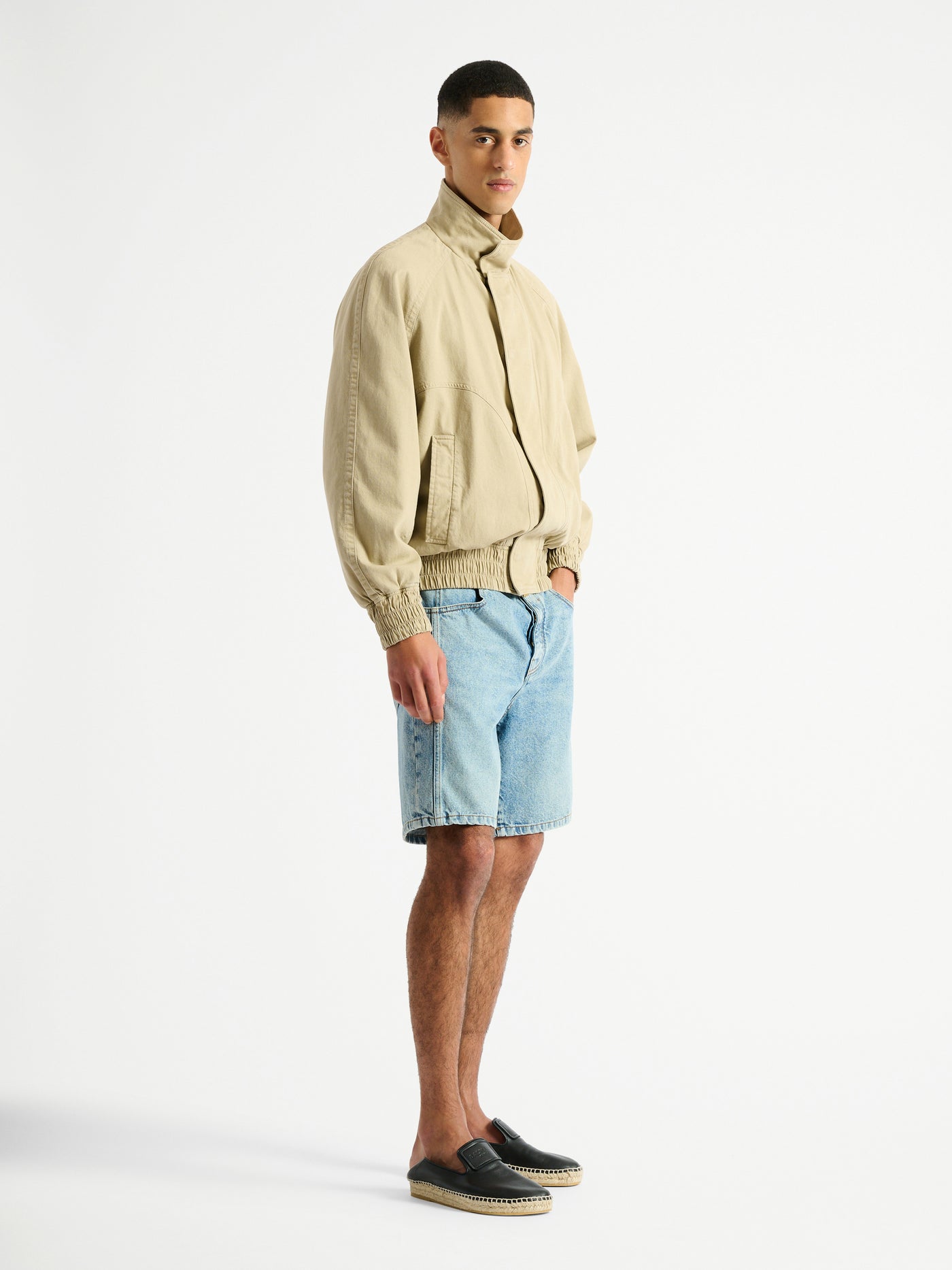 Cotton Balmain Vintage bomber jacket