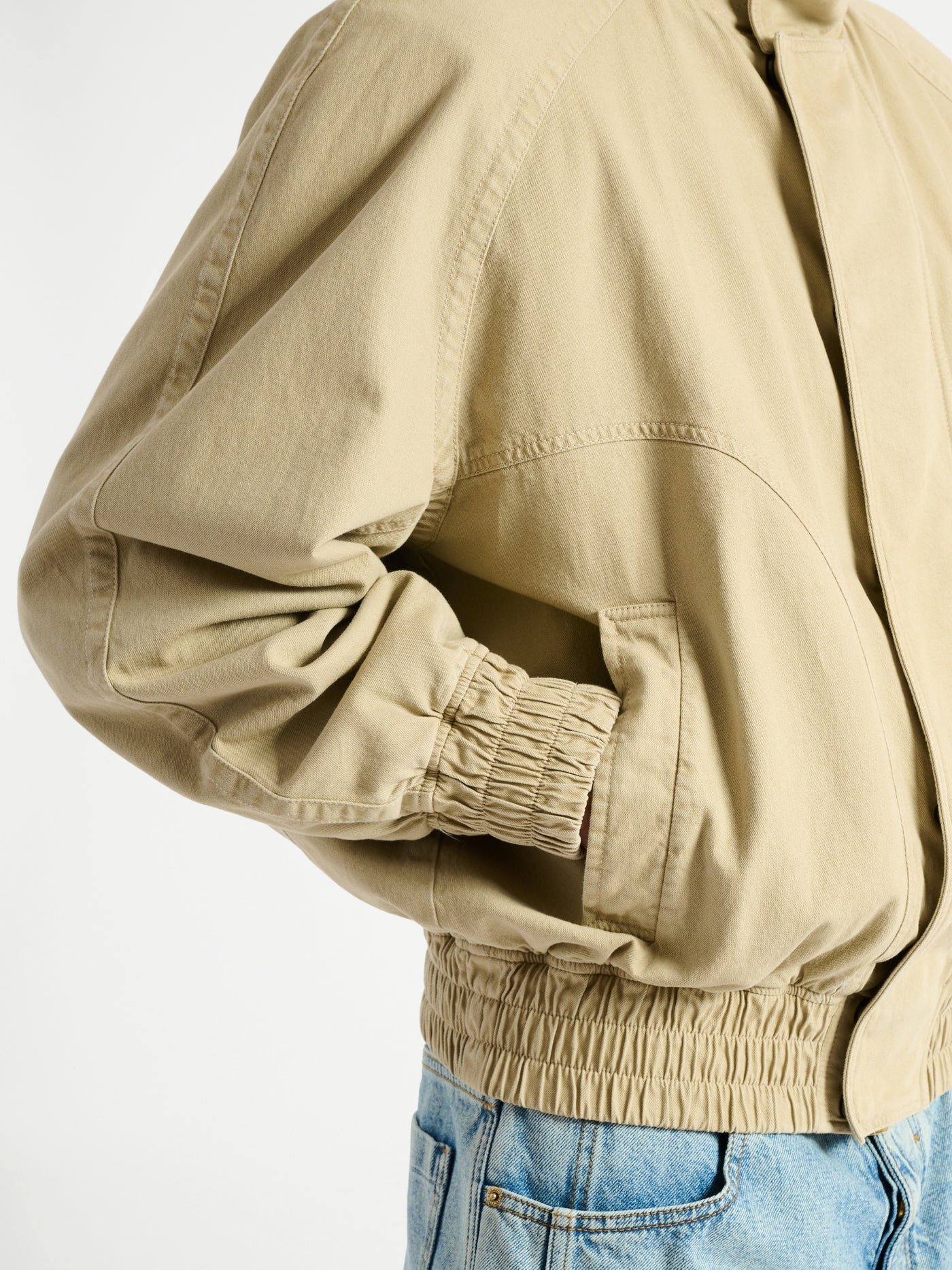 Cotton Balmain Vintage bomber jacket