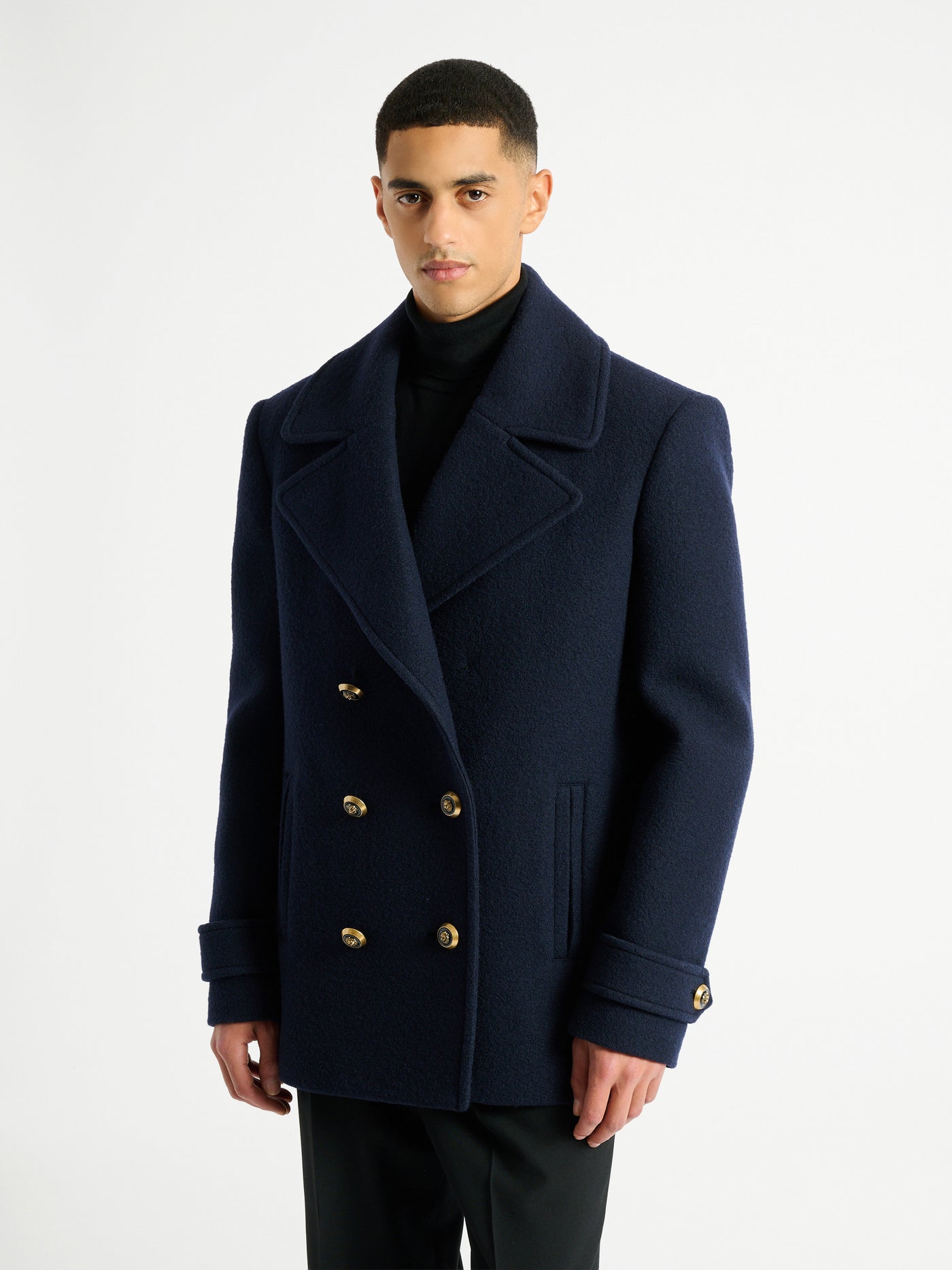 Wool pea coat