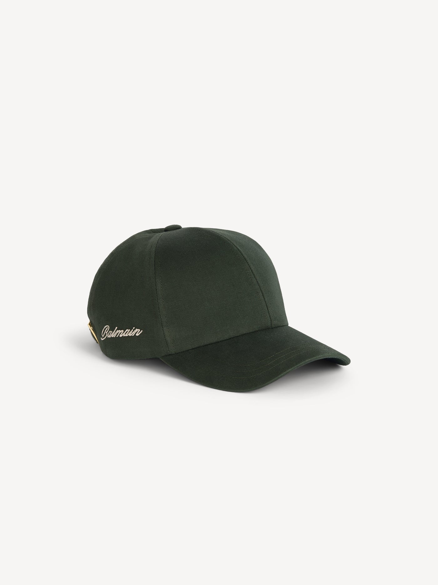 Balmain washed cotton cap