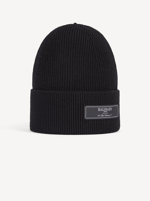 Balmain Paris wool beanie