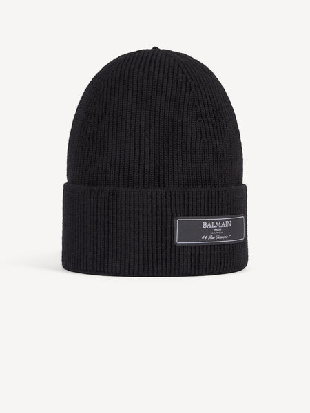 Balmain Paris ウール製ビーニー ブラック - メンズ | BALMAIN