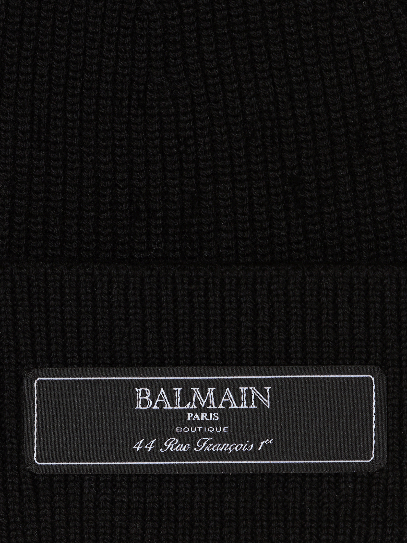 Balmain Paris wool beanie
