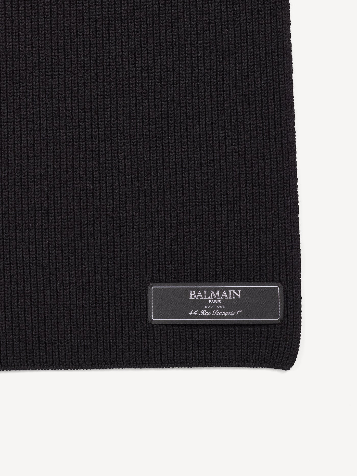 Balmain Paris wool scarf