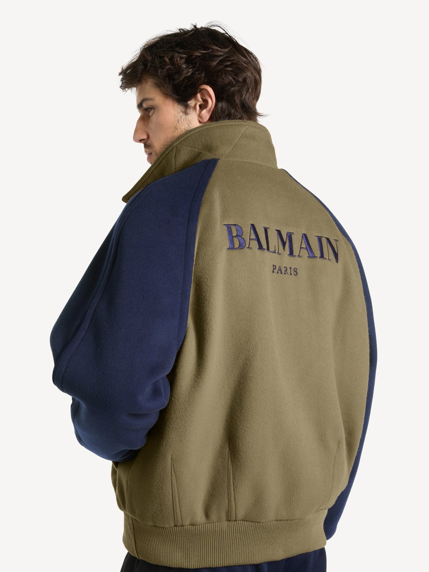 Embroidered Balmain Vintage bomber jacket