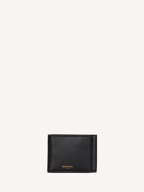 Smooth leather Trifold wallet