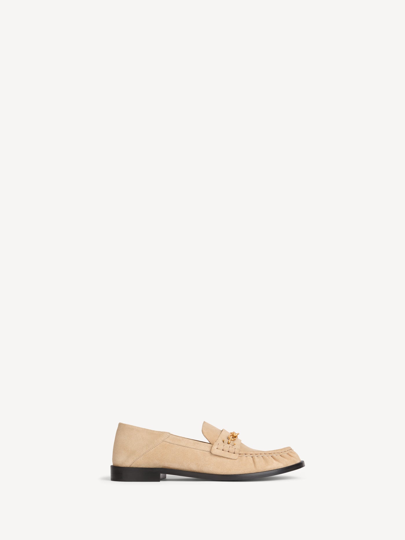 Sync suede leather loafers