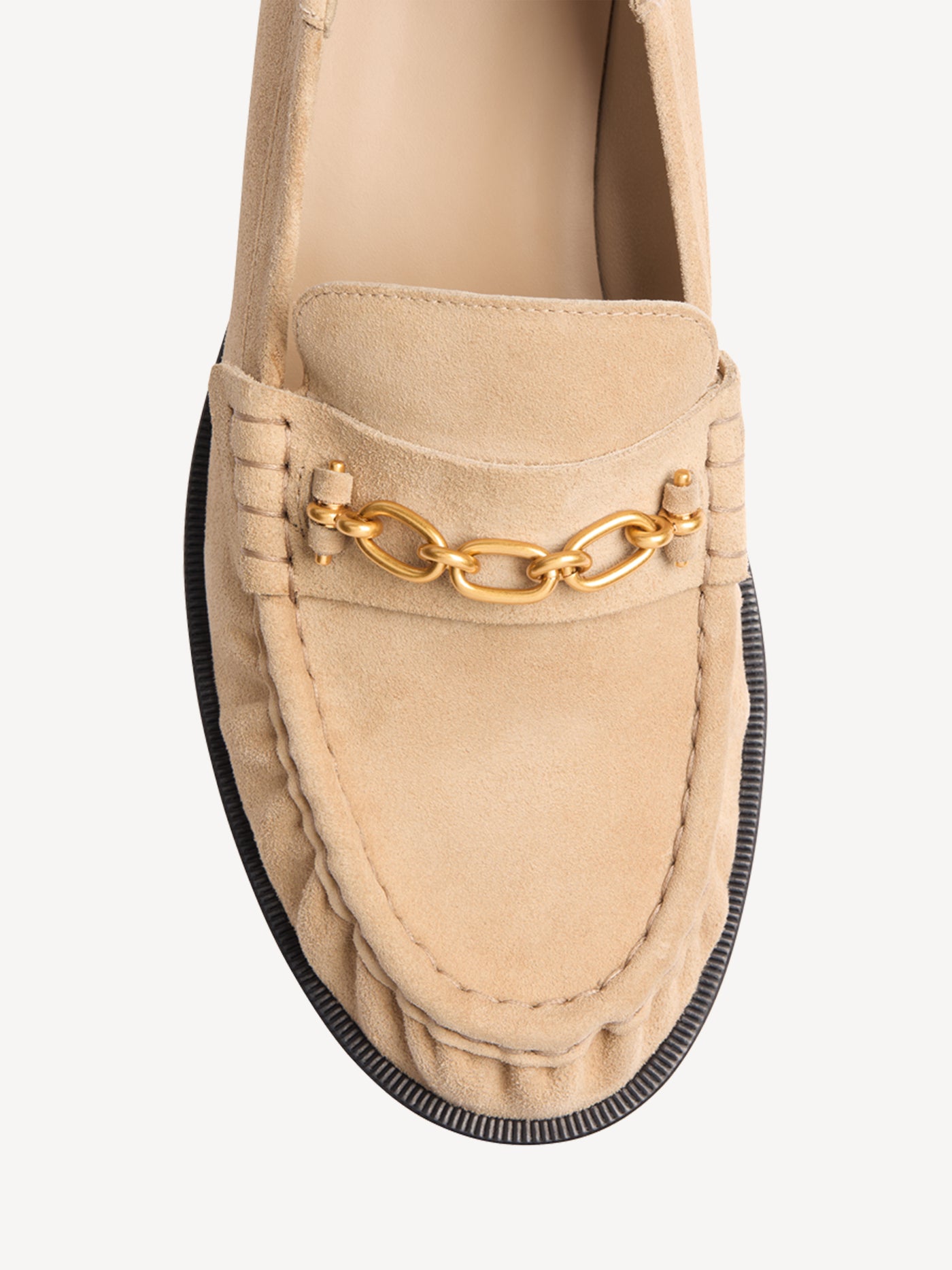 Sync suede leather loafers