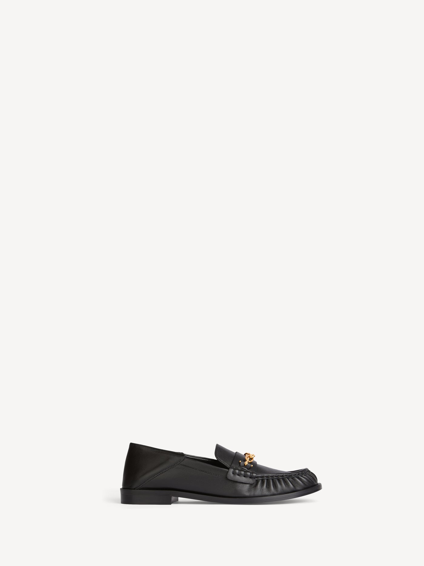 Sync smooth leather loafers