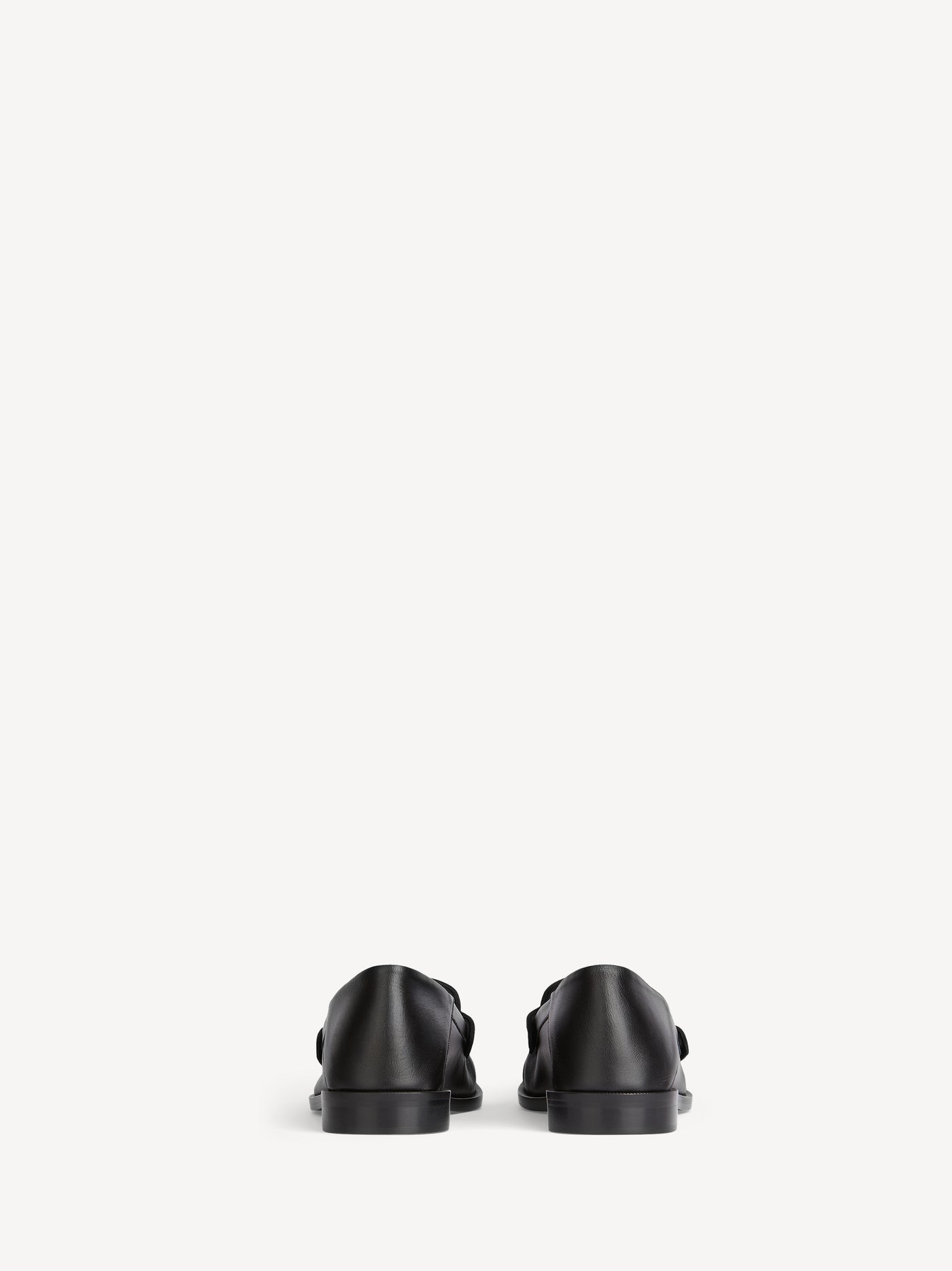 Sync smooth leather loafers
