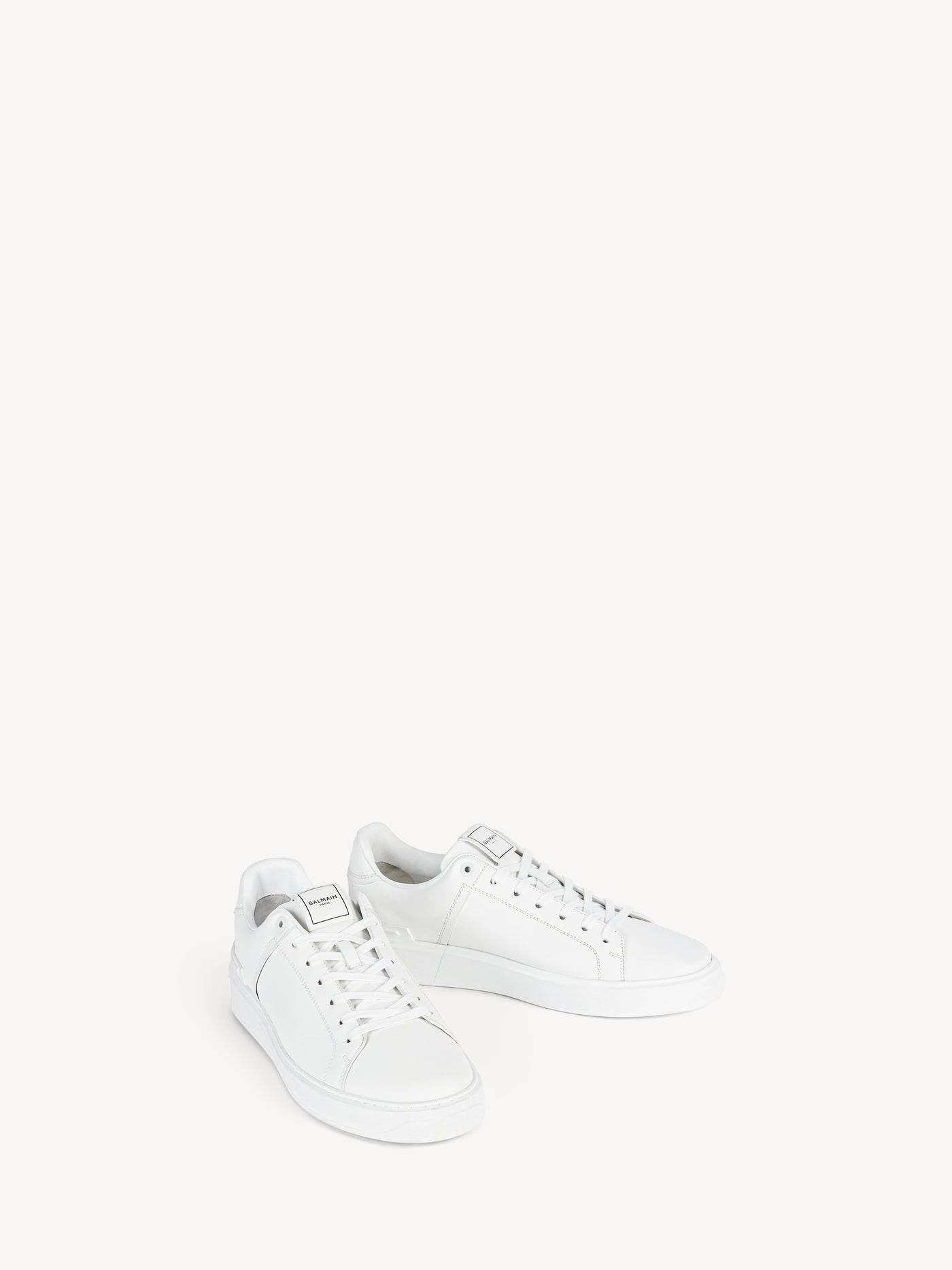 B-Court smooth leather trainers