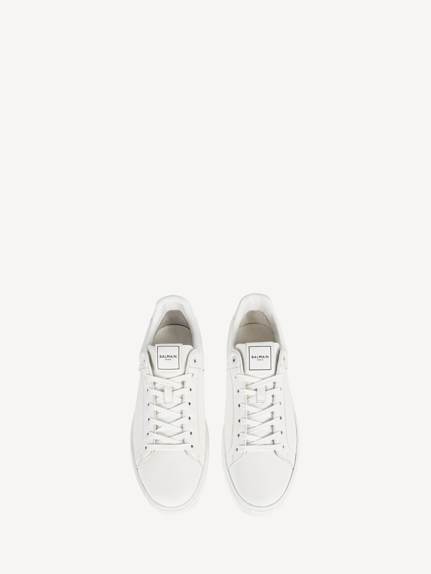 B-Court smooth leather trainers
