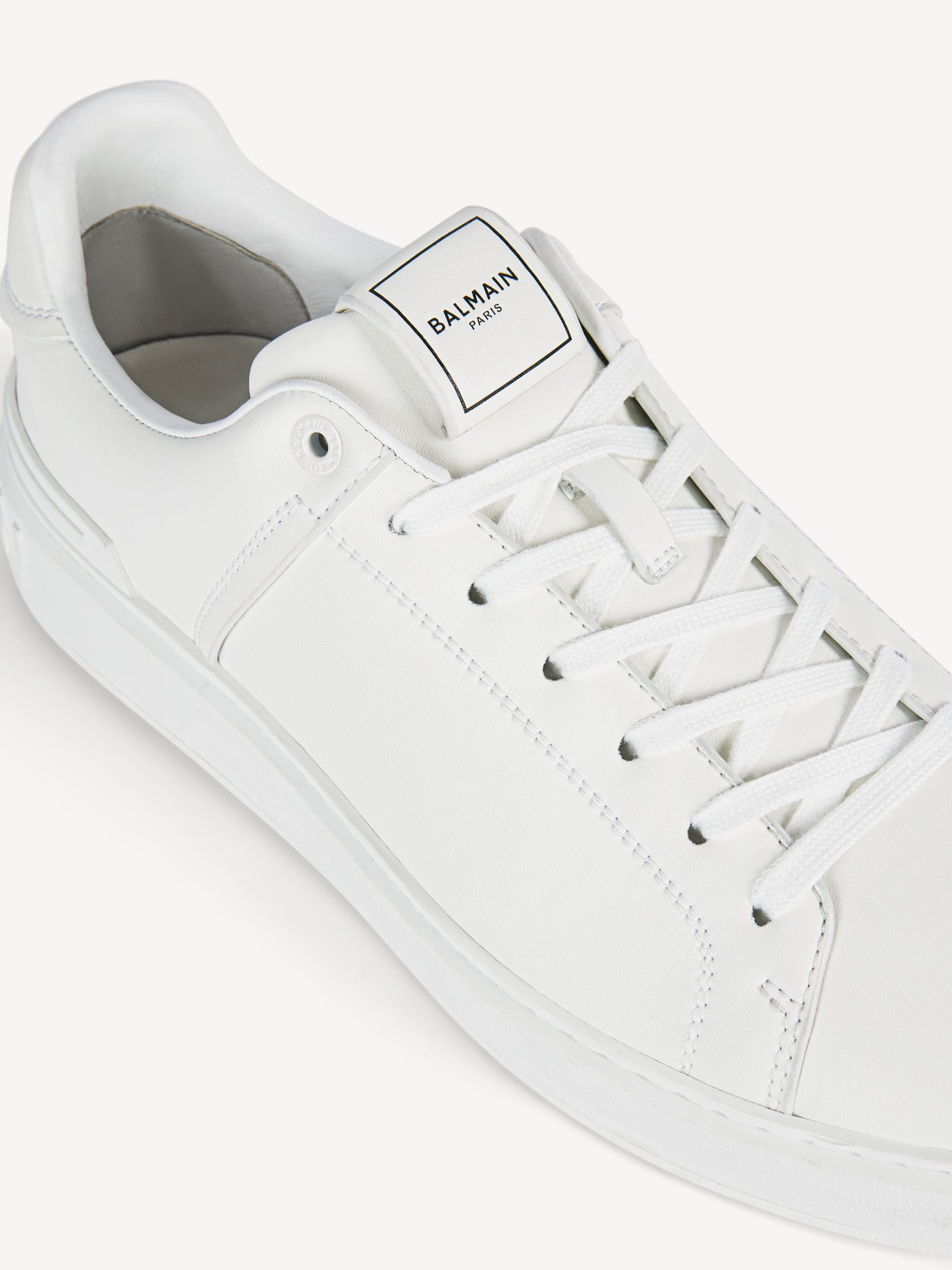 B-Court smooth leather trainers