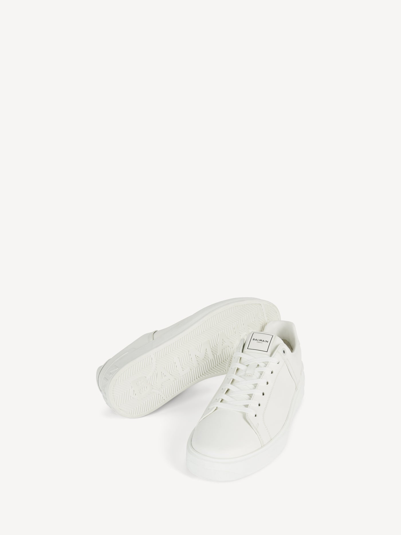 B-Court smooth leather trainers