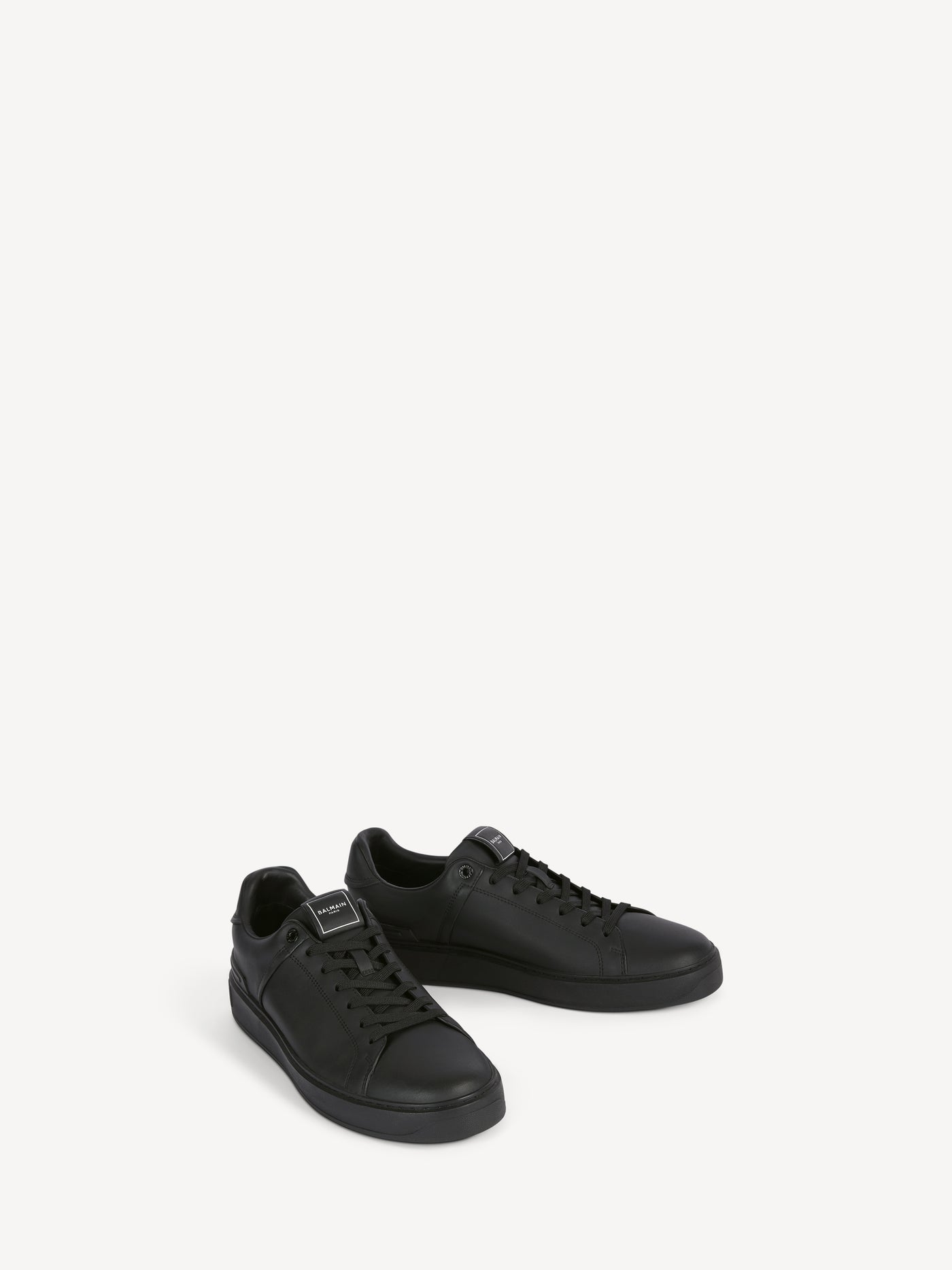 B-Court smooth leather trainers