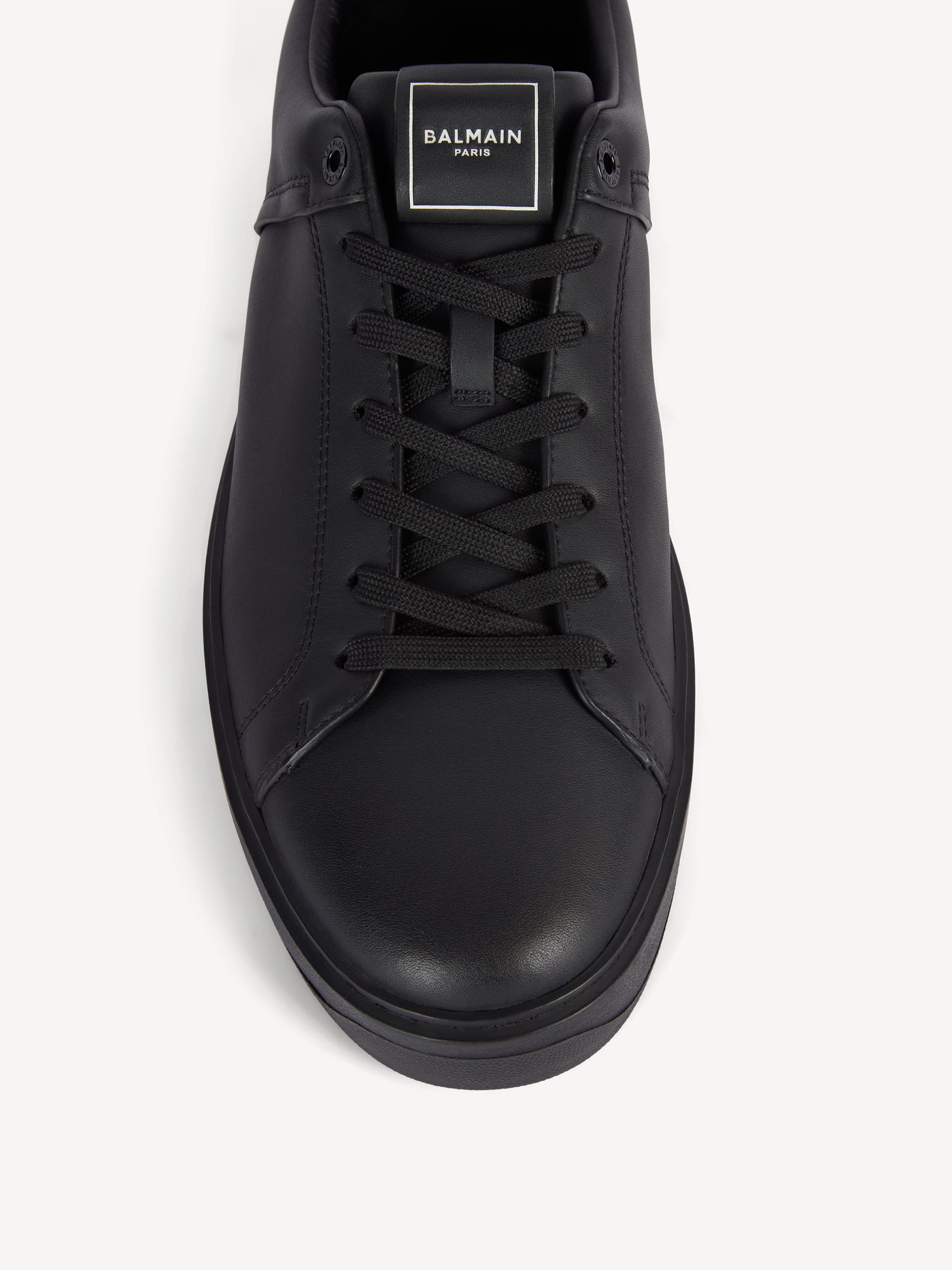B-Court smooth leather trainers