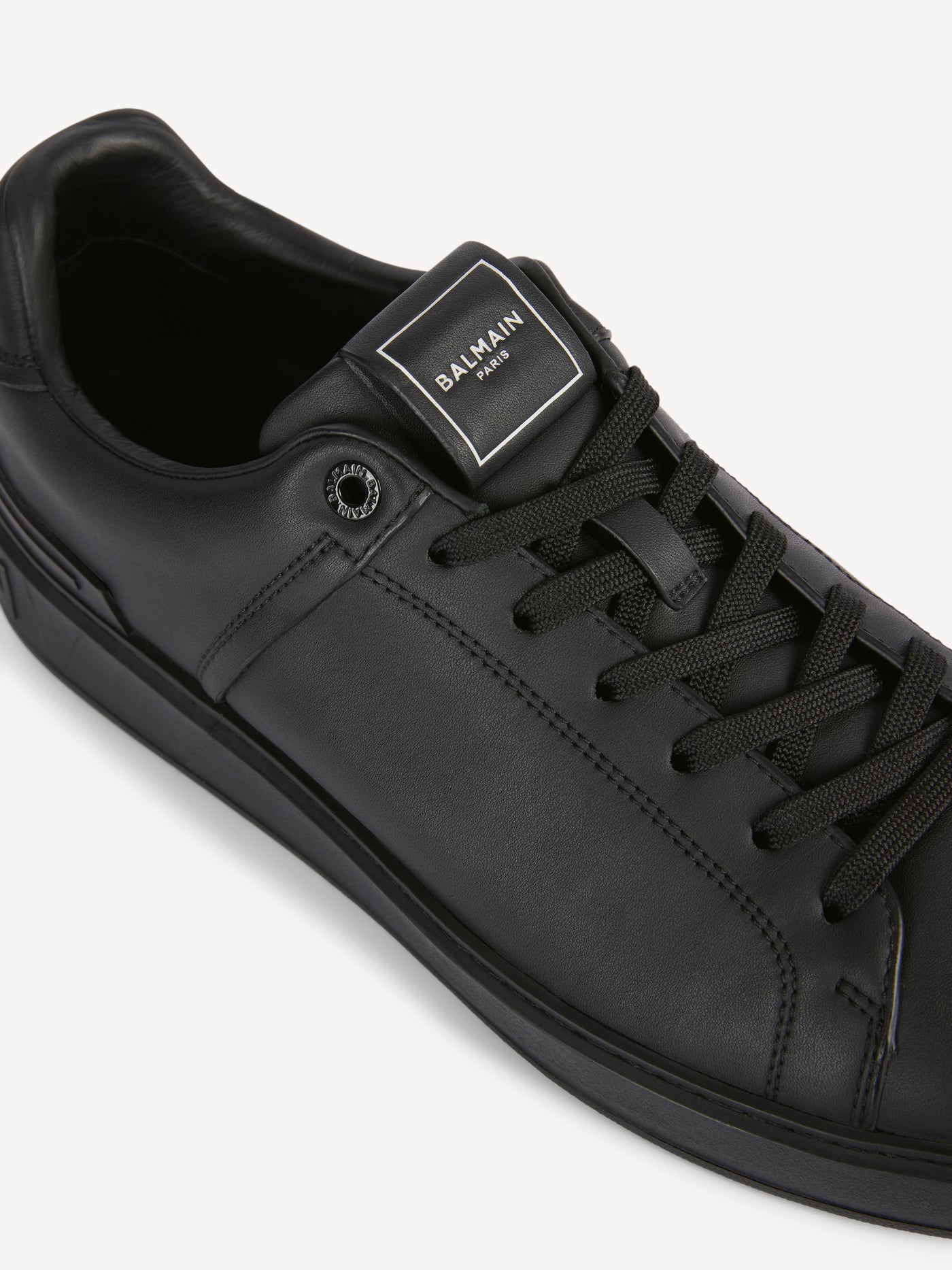 B-Court smooth leather trainers